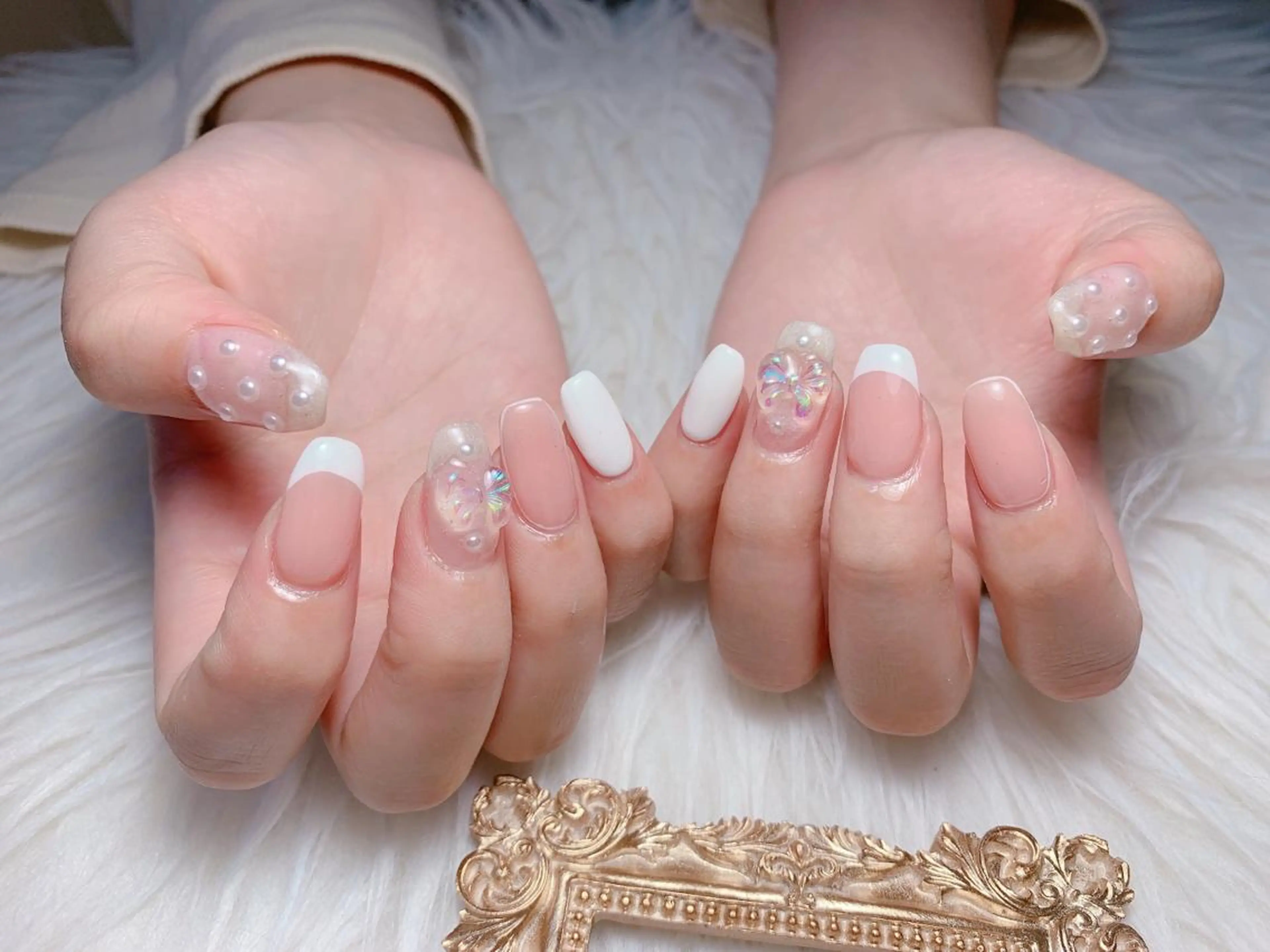 ネイル MiKi Nai池袋 長さだし得意のネイルデザイン