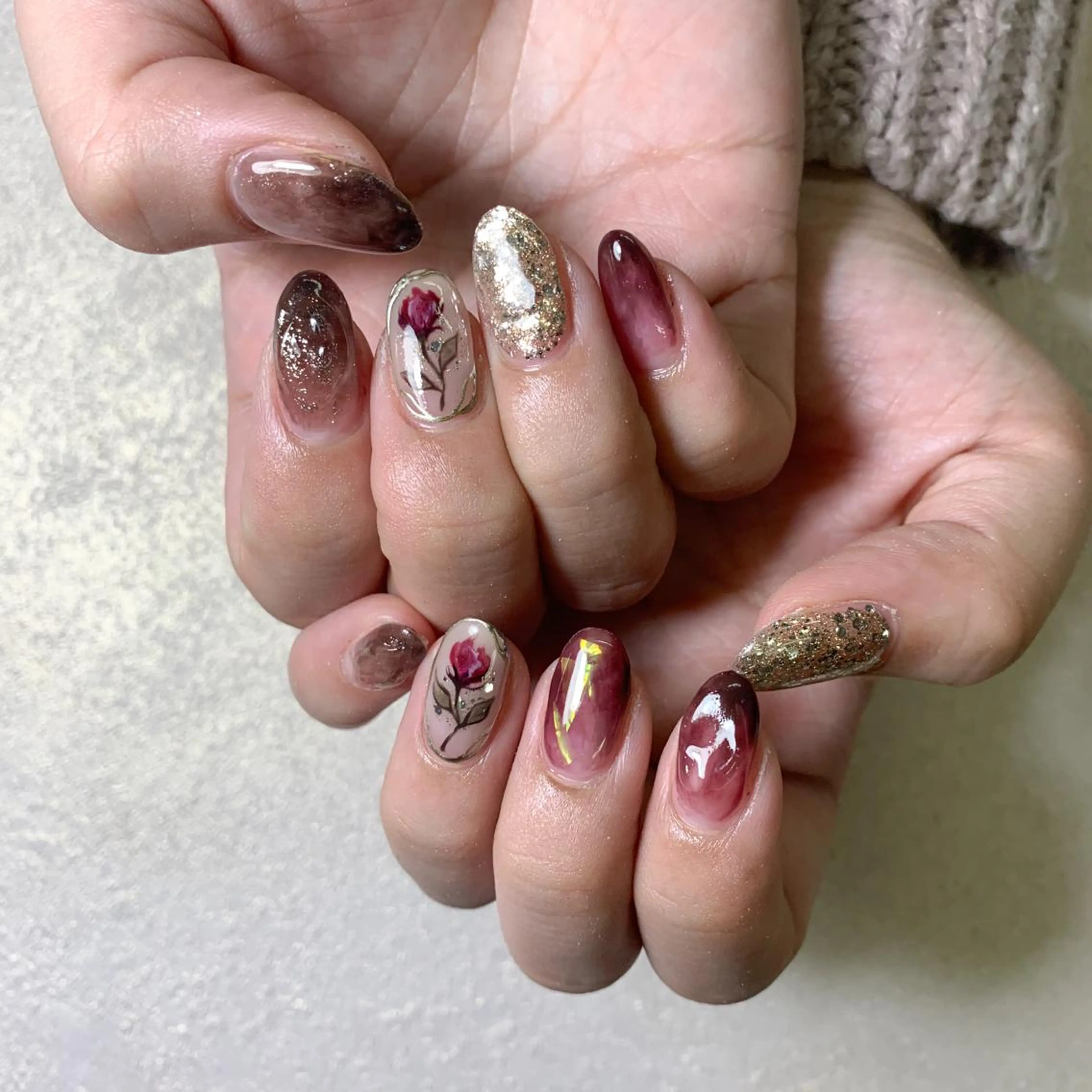 ネイル atelier　FIORITURA所属・FIORITURA aiのネイルデザイン