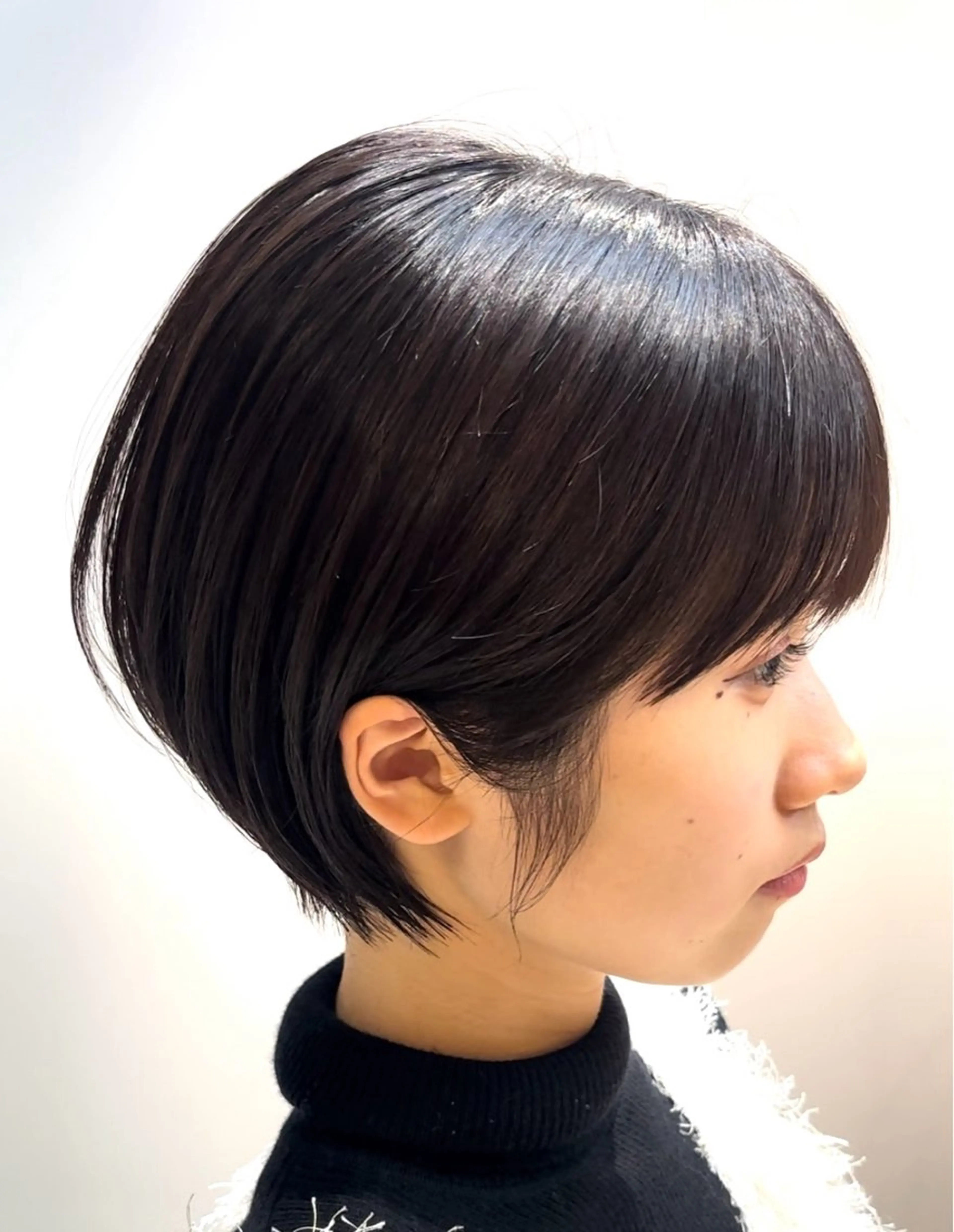 ショート ショートボブ ハンサムショート 丸みショート ボブ くびれヘア HARUKI  MINATO Japan広島紙屋町店所属・hmj紙屋町店 脊戸智志のヘアスタイル