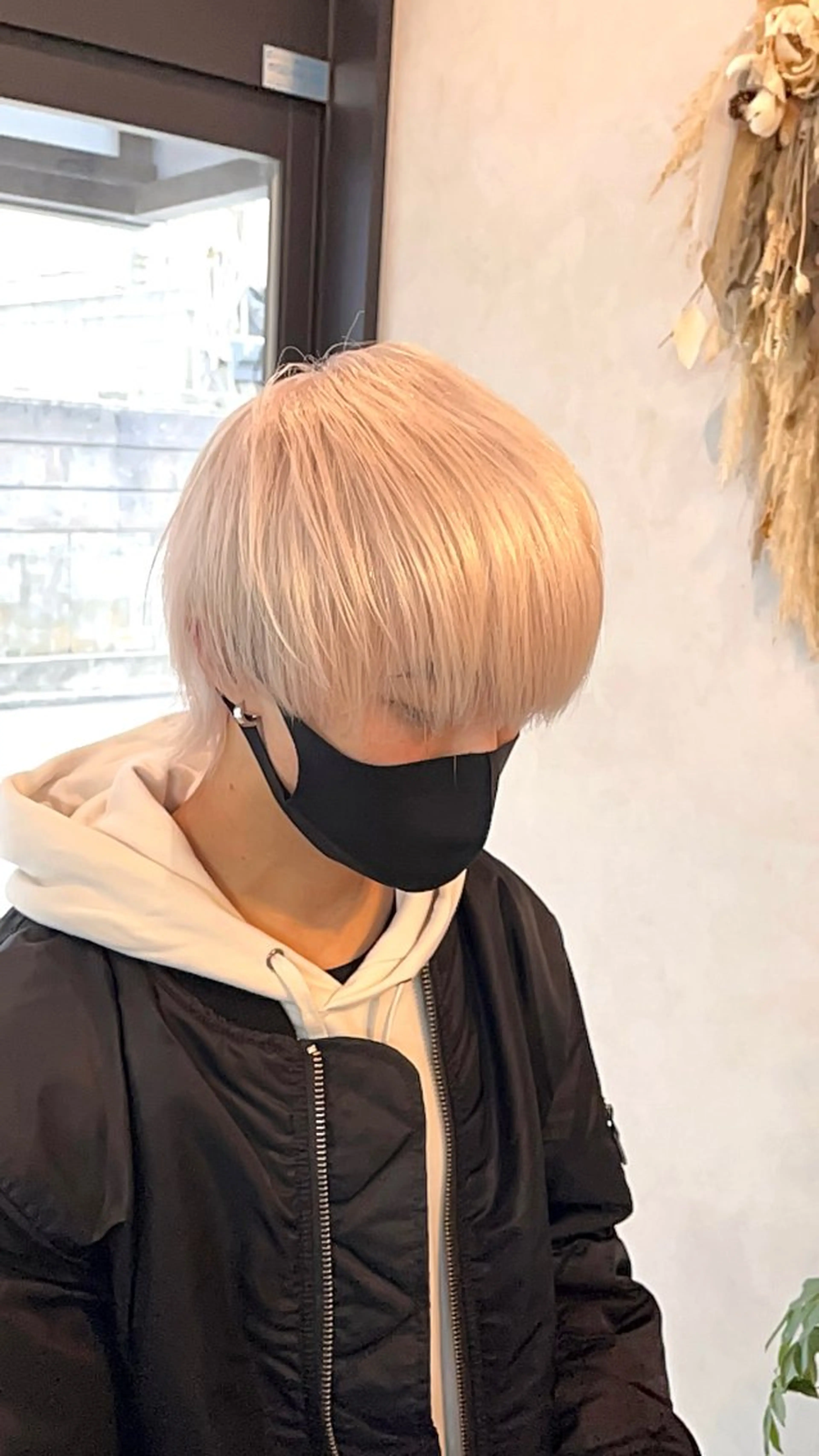 ショート カラー ヘアカラー 泉水 彩希のヘアスタイル