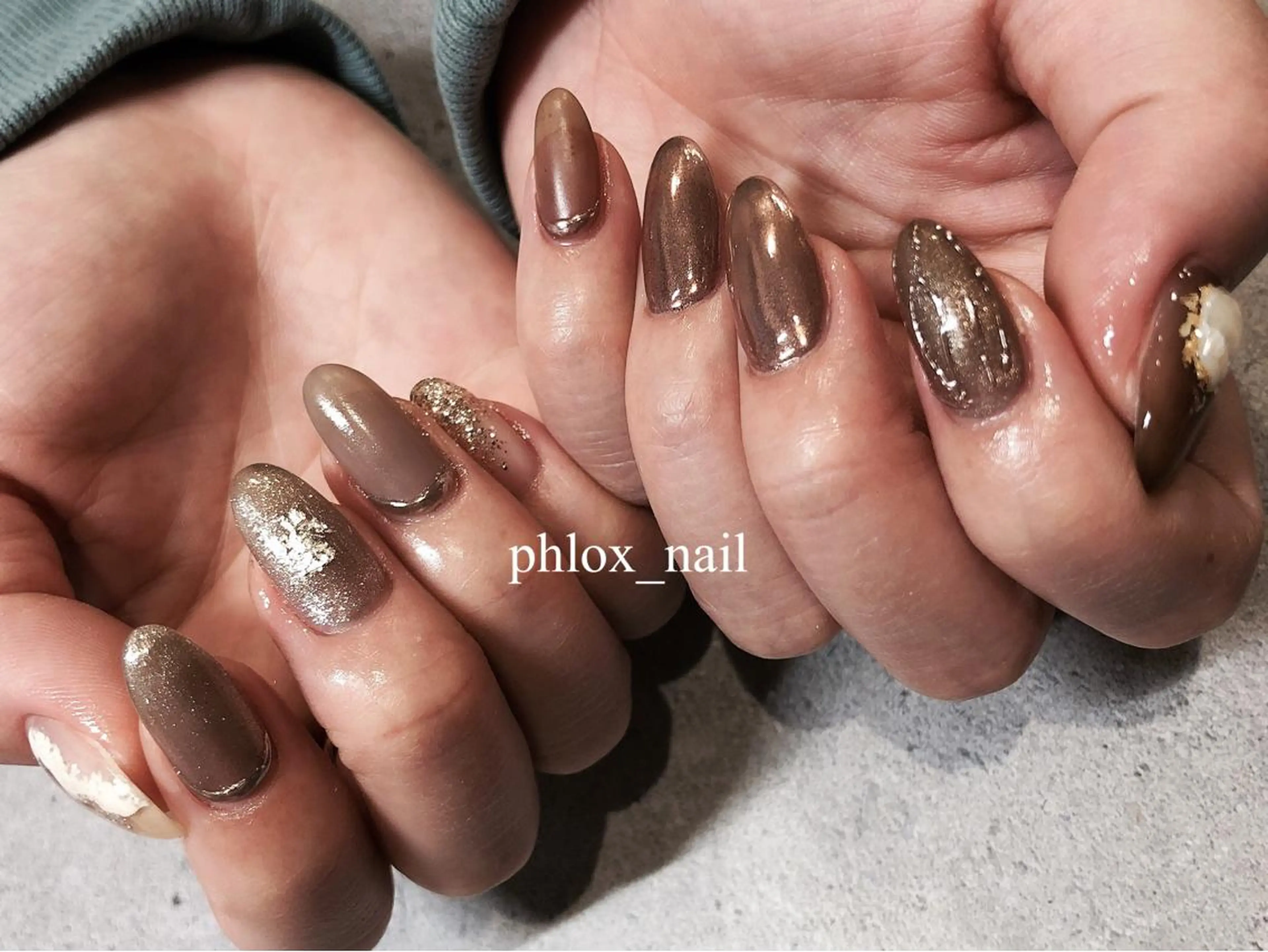 ネイル s/w ＿shokoのネイルデザイン