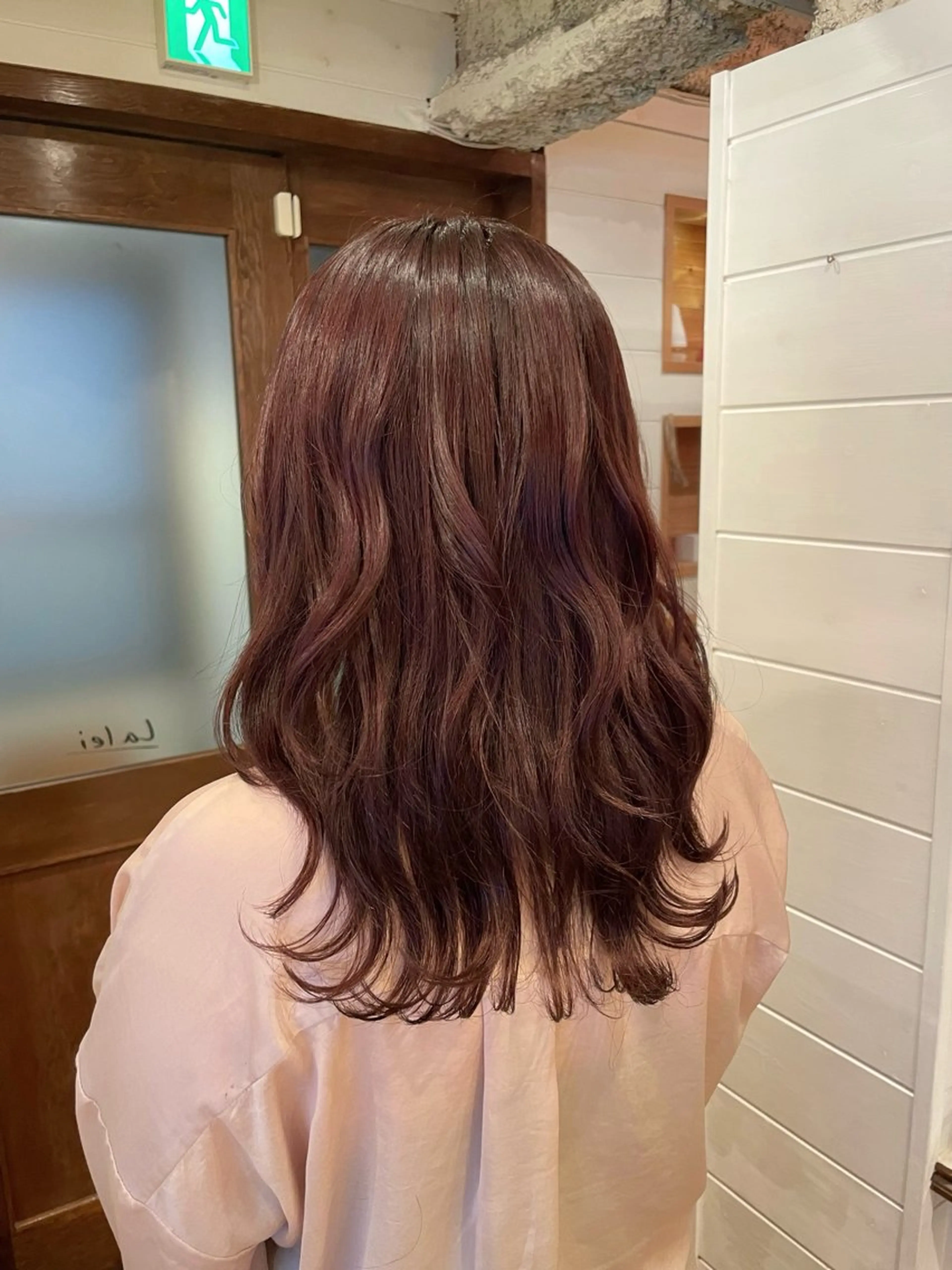 ロング ボブ/縮毛矯正/レイ ヤー♡Natsukiのヘアスタイル