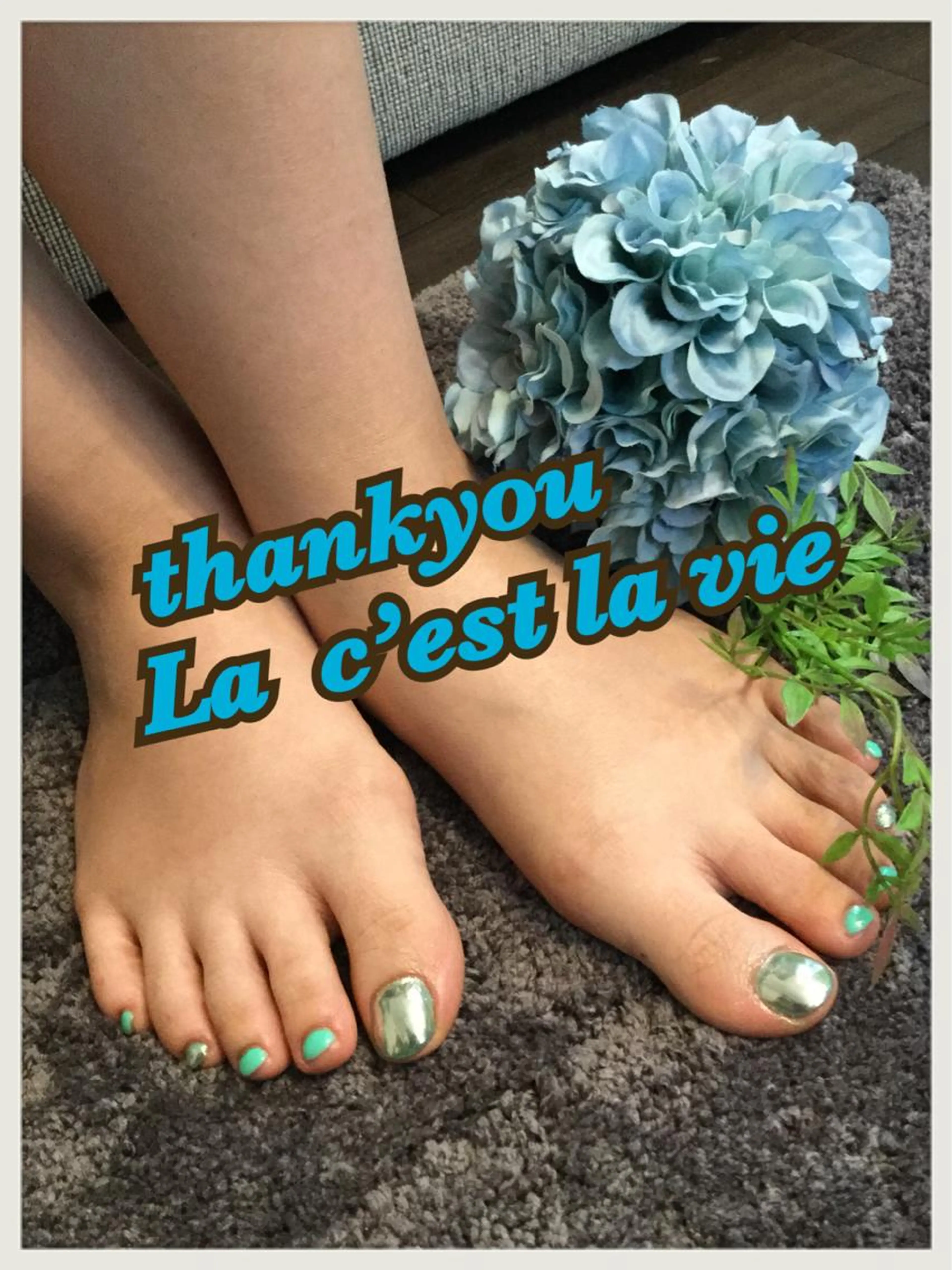 👣フットワンカラー(入れ替えカラー限定)の写真