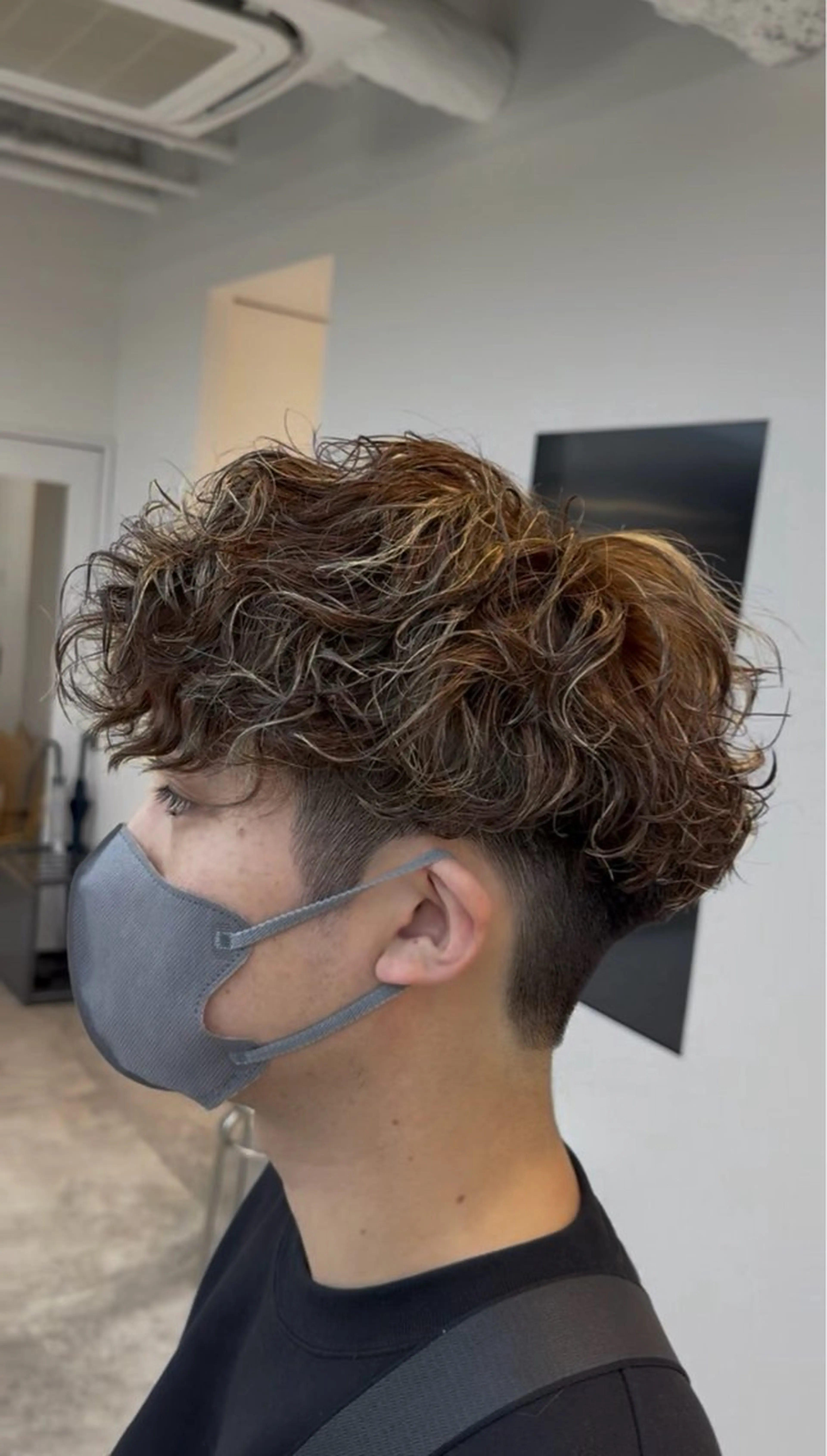 ショート カラー パーマ カット ヘアカラー パーマ fifth 児玉達哉 当日予約🙆のヘアスタイル