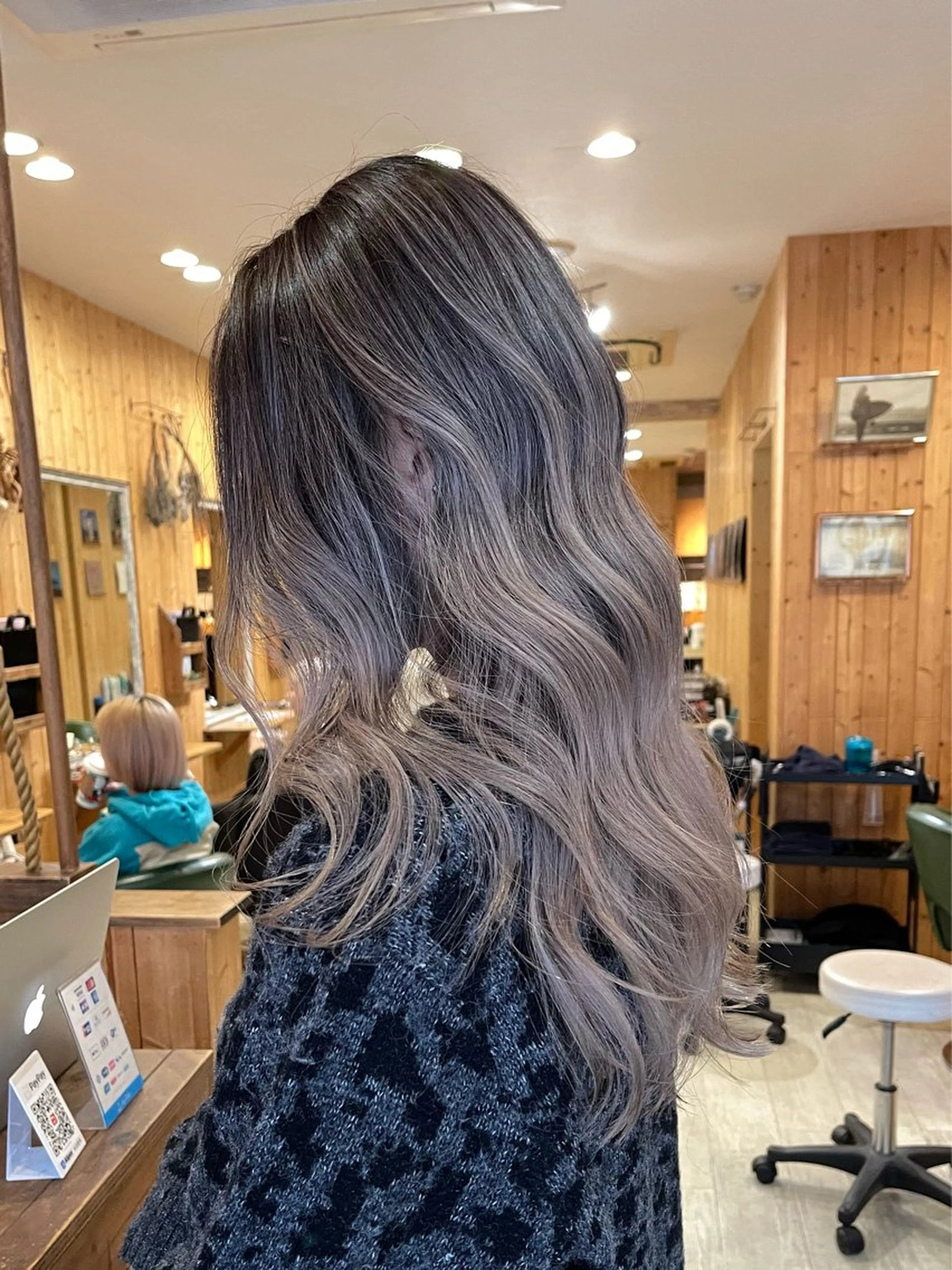 ロング カット ヘアカラー 谷山銀二郎/ 副店長のヘアスタイル