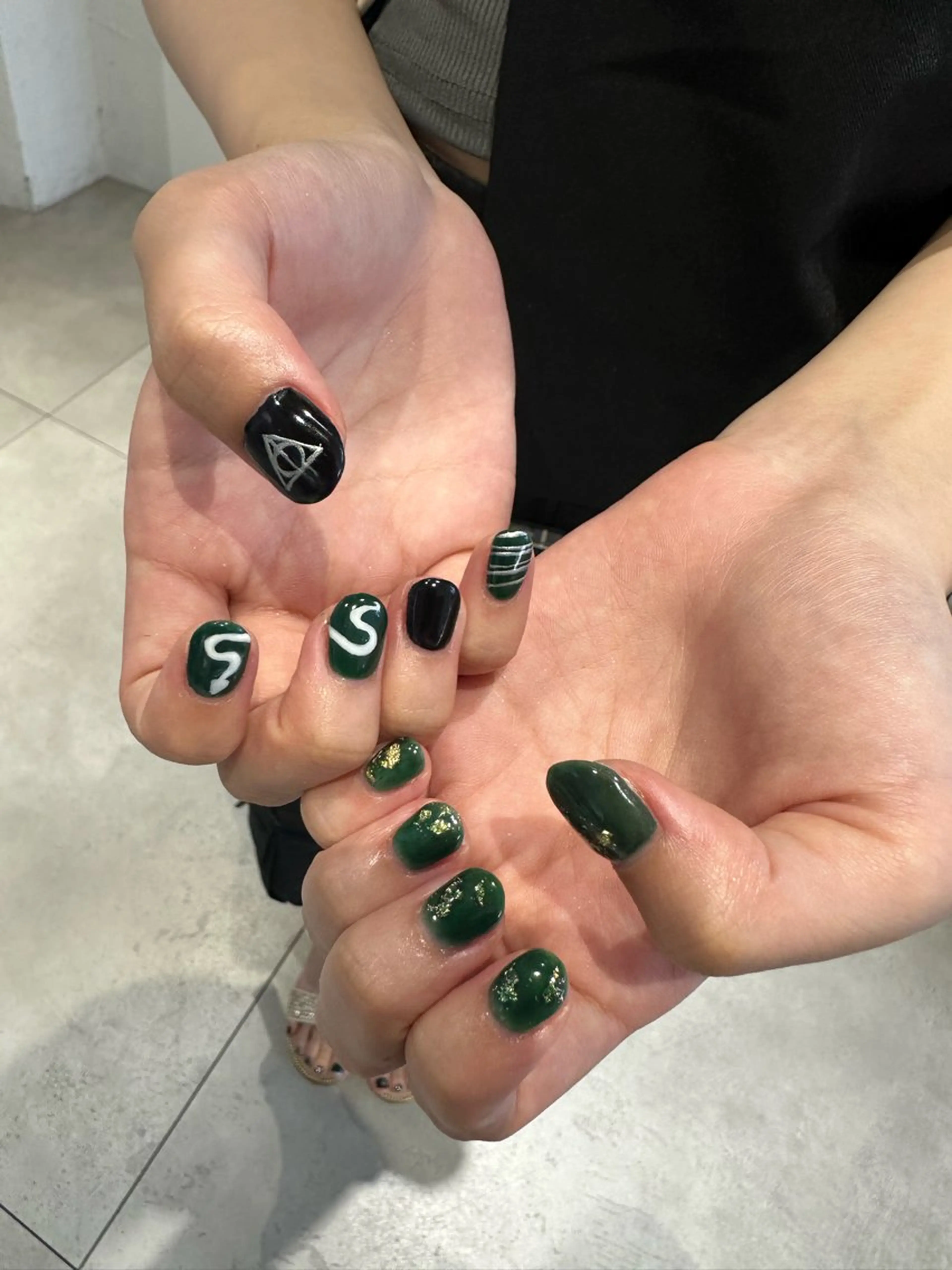 ネイル ハンドネイル 🎀韓国レイヤー特化 🎀ベージュ/ミクのヘアスタイル