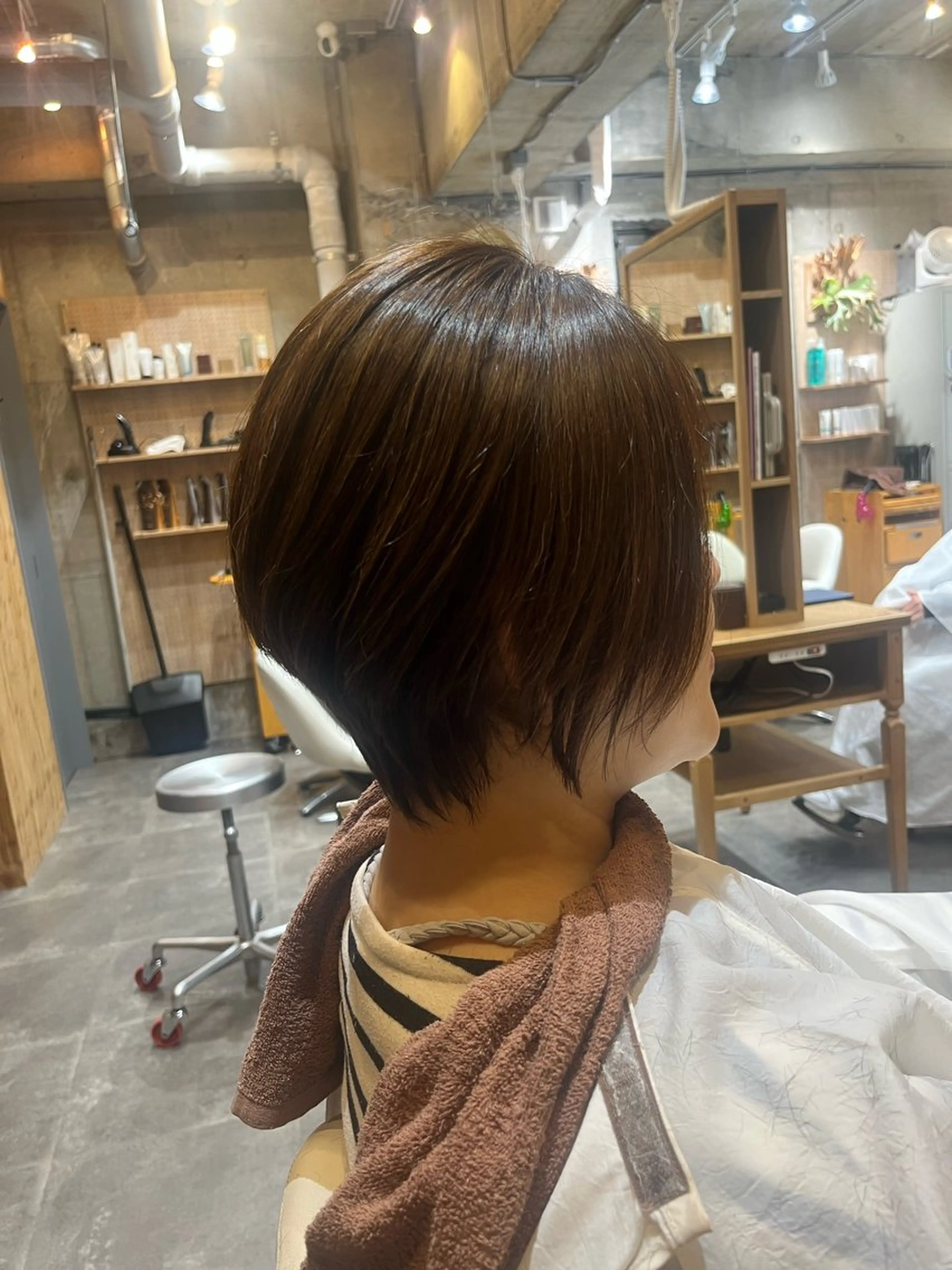 ショート カラー 佐藤 未来のヘアスタイル