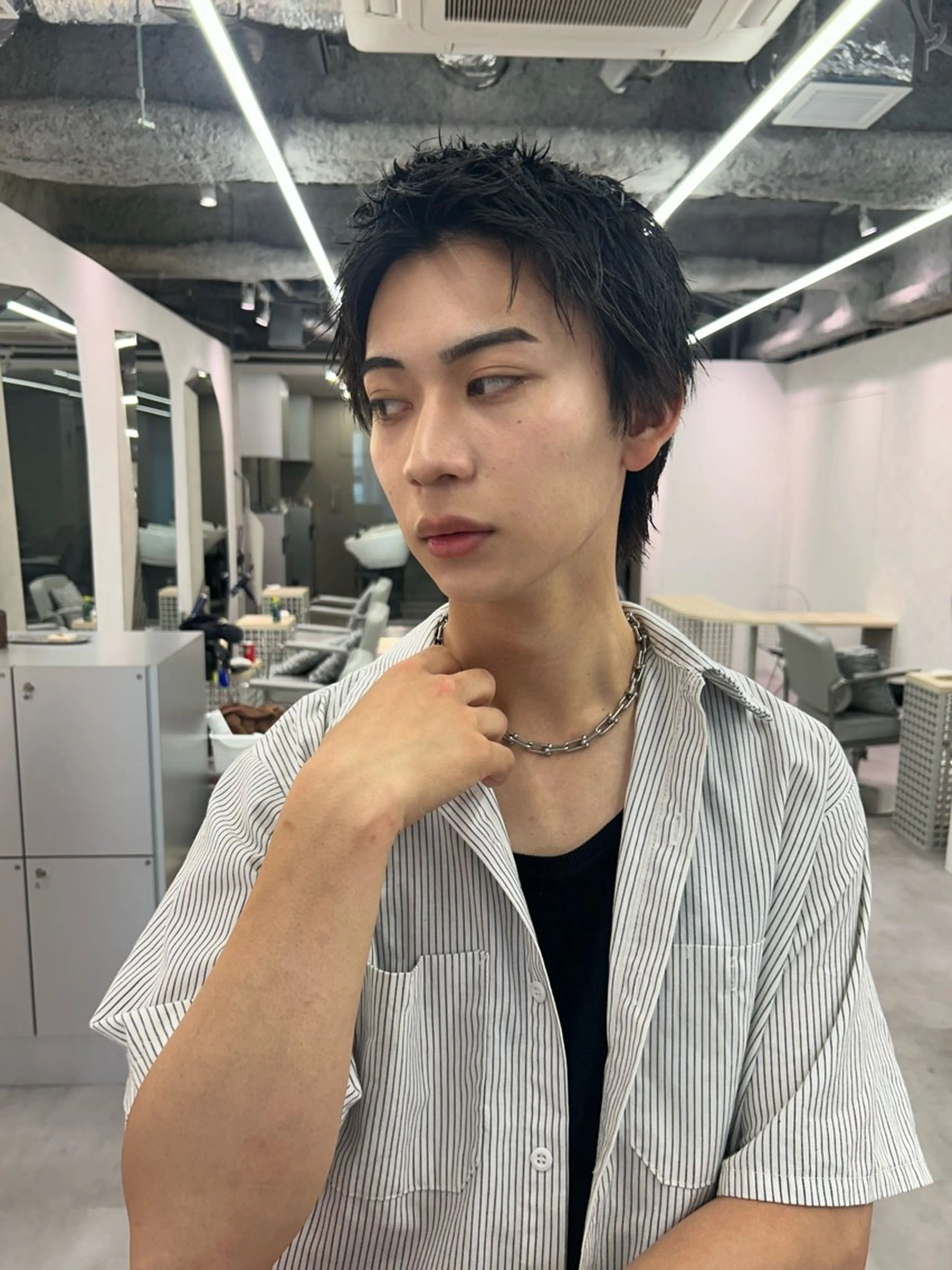 メンズ 横浜メンズ特化 田中リョウのヘアスタイル