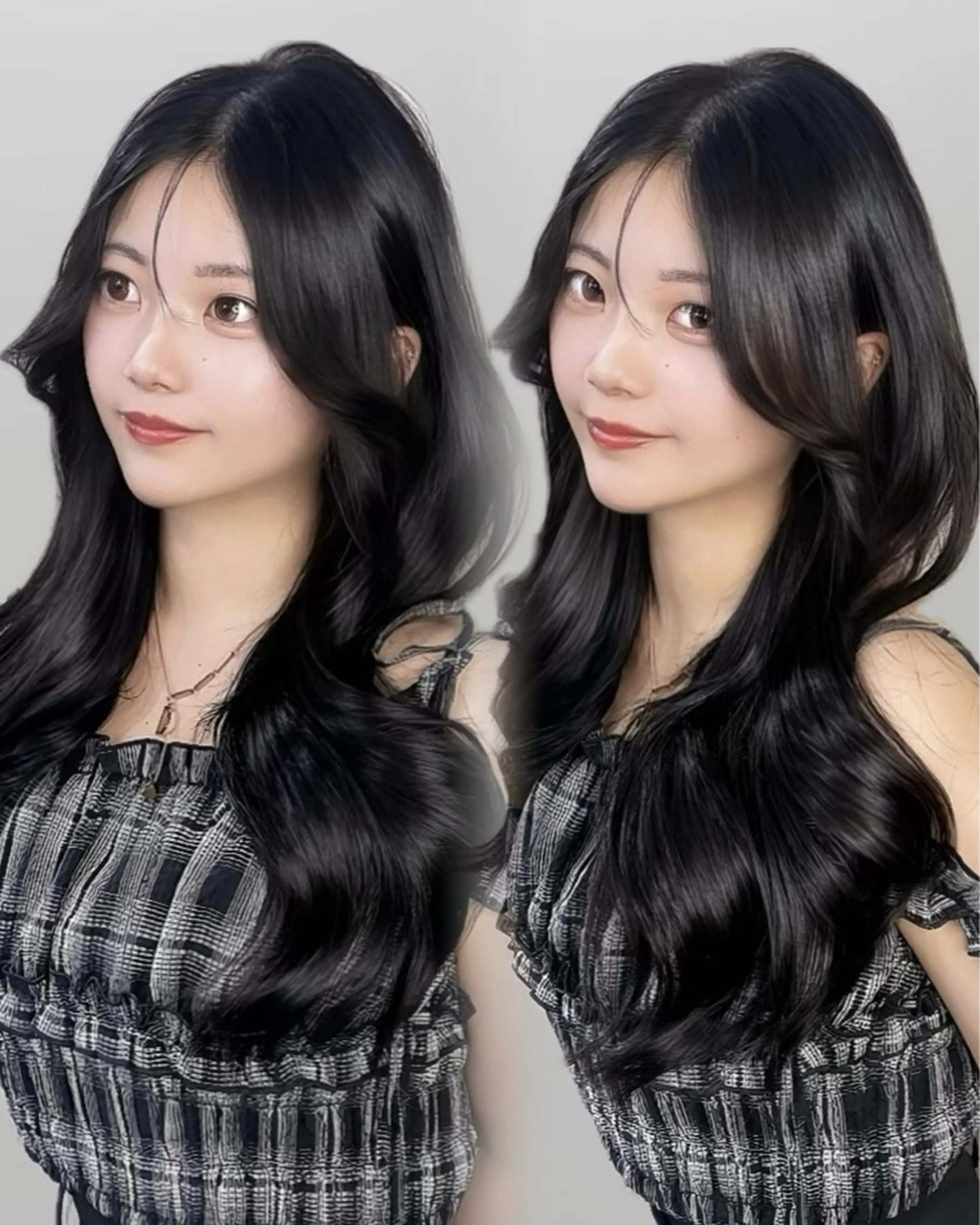 ロング カラー カット ヘアカラー トリートメント MIRAC所属・Ryoichi⛓️ 韓国ヘア/ハイトーンのヘアスタイル