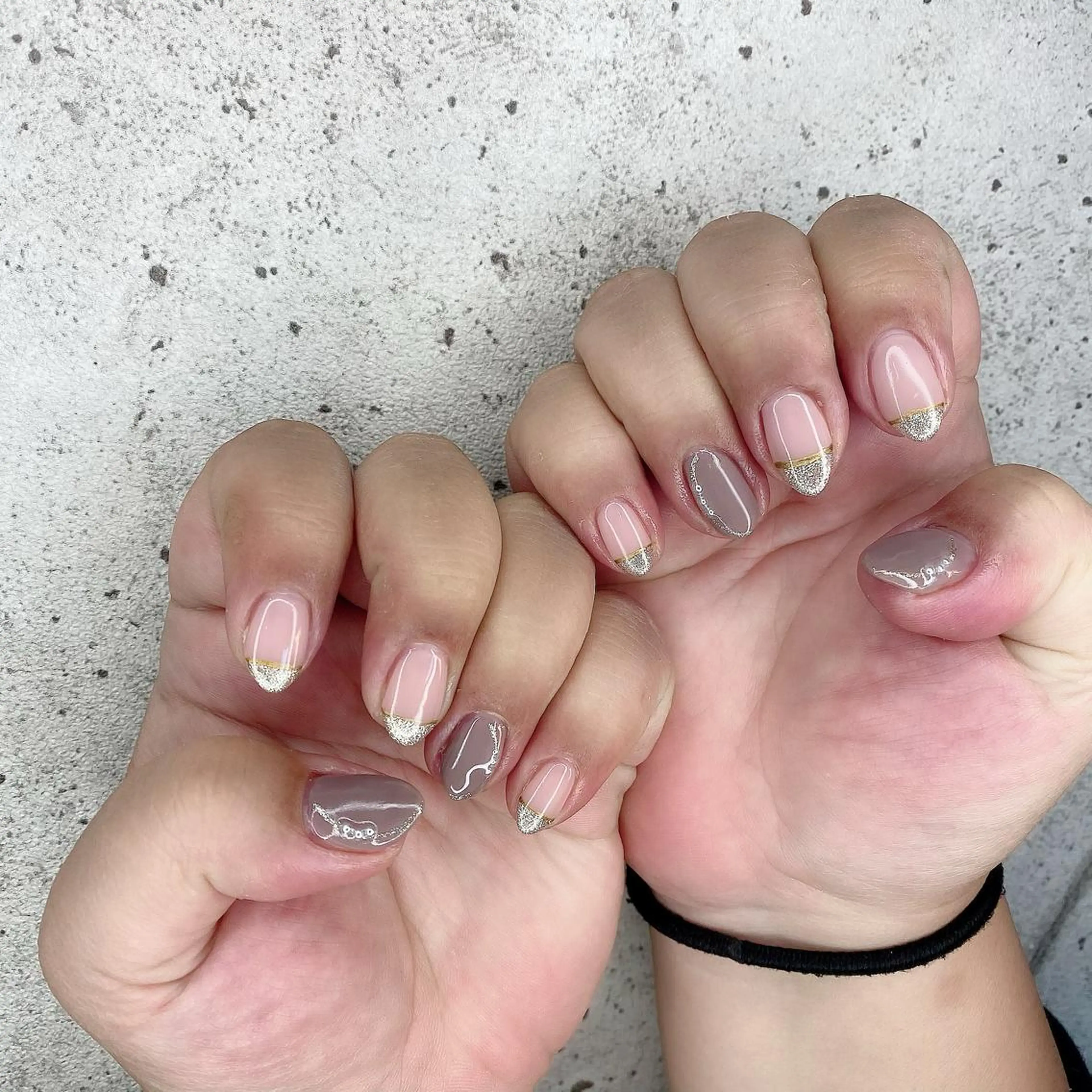 ミディアム カラー パーマ ヘアアレンジ メンズ キッズ ネイル マツエク・マツパ Salon Ｋのネイルデザイン