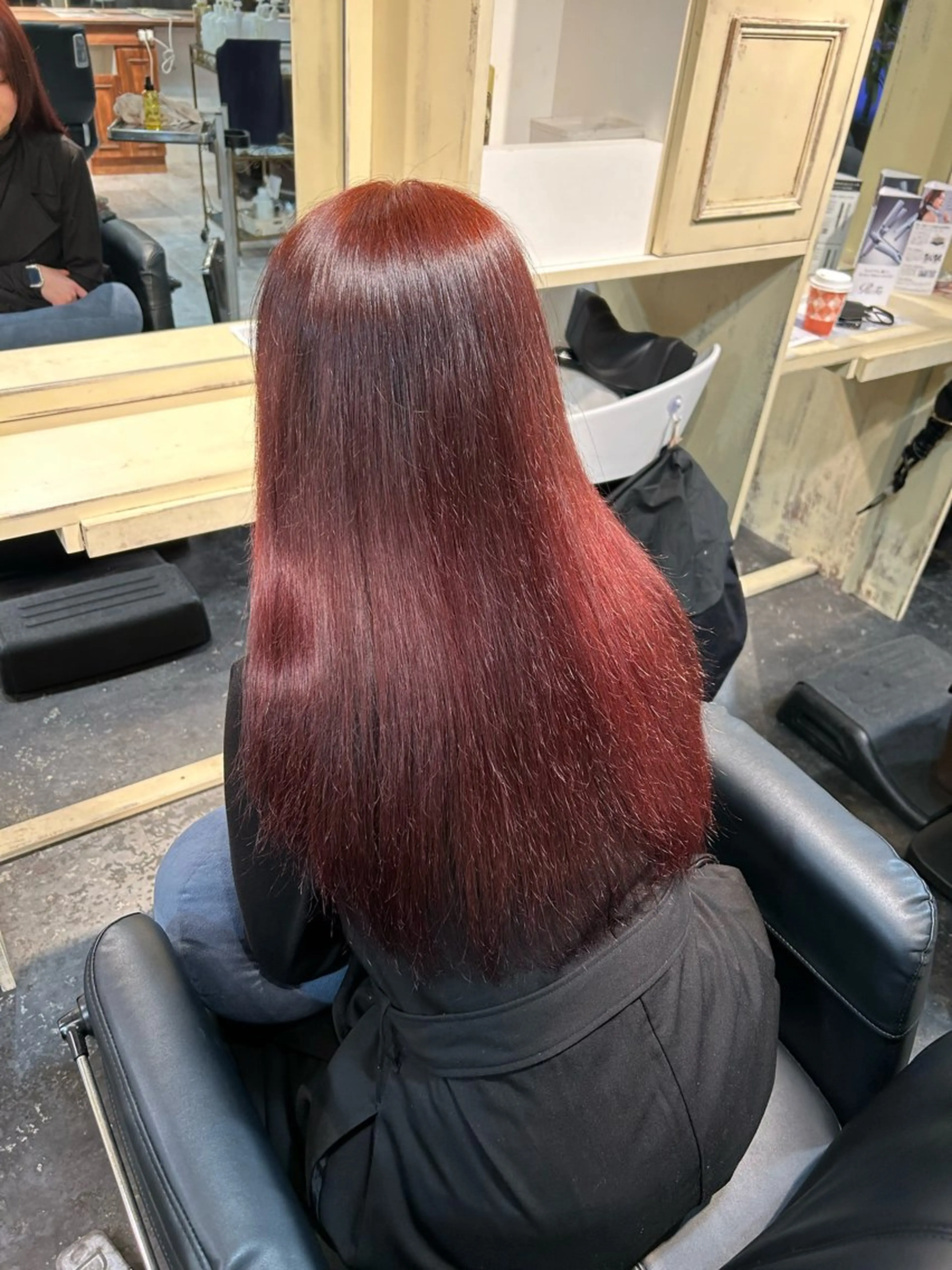 ロング カラー トリートメント ヘアカラー トリートメント Reir吉祥寺所属・ナチュラルカラー 🪄🧸✨れなのヘアスタイル