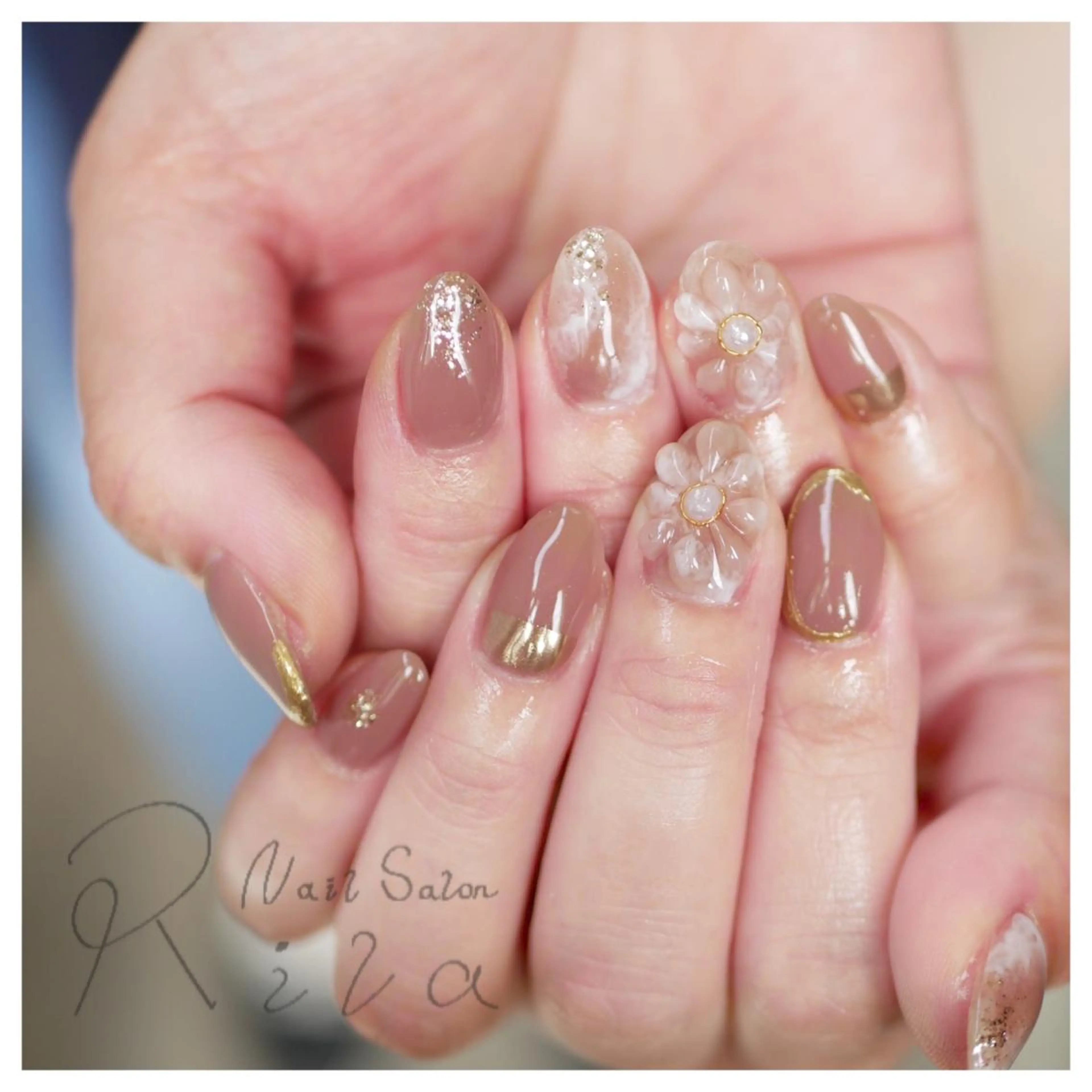 ネイル Nail salon Rilaのネイルデザイン