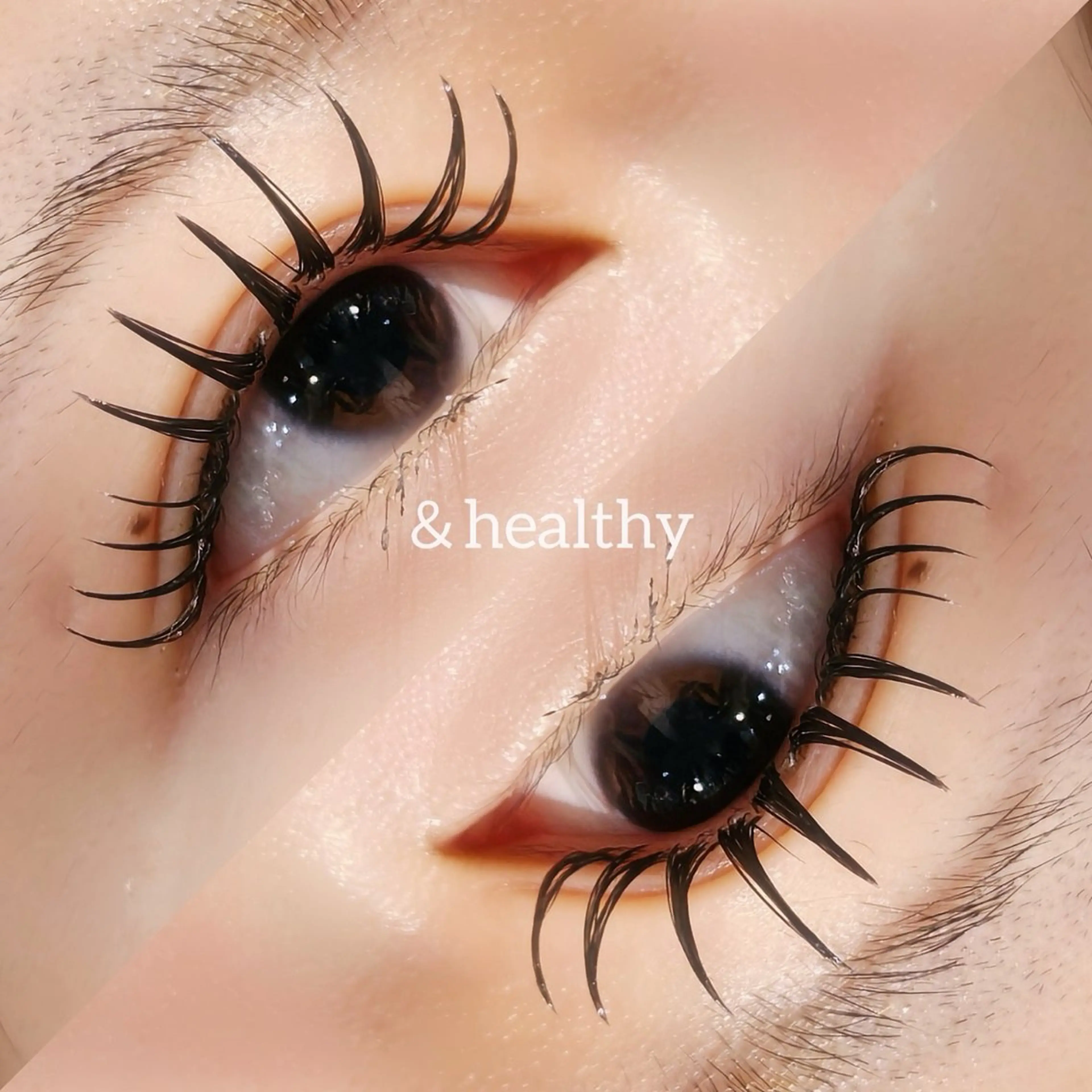 【＆ヘルシー🧚🏻‍♀️￥7500】フラットラッシュ120本✖️まつ毛パーマ🌠の写真