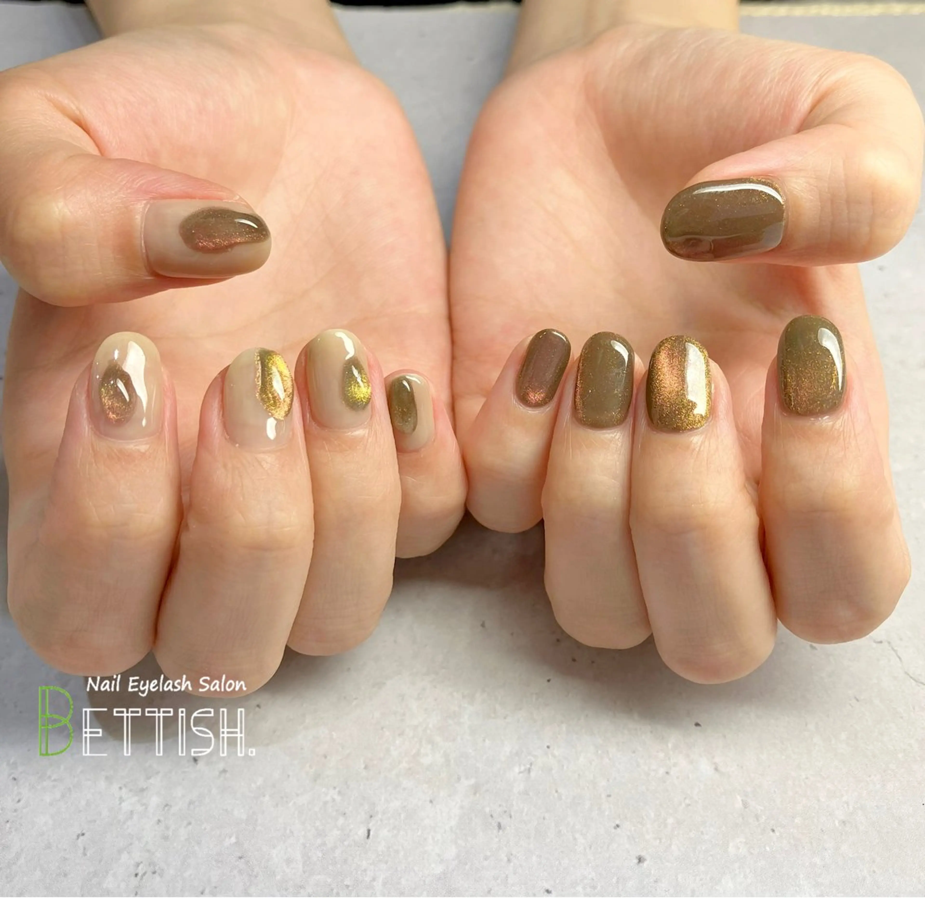 ネイル マグネットネイル ワンカラーネイル ハンドネイル BETTISH. KUMIKO☺︎︎のネイルデザイン