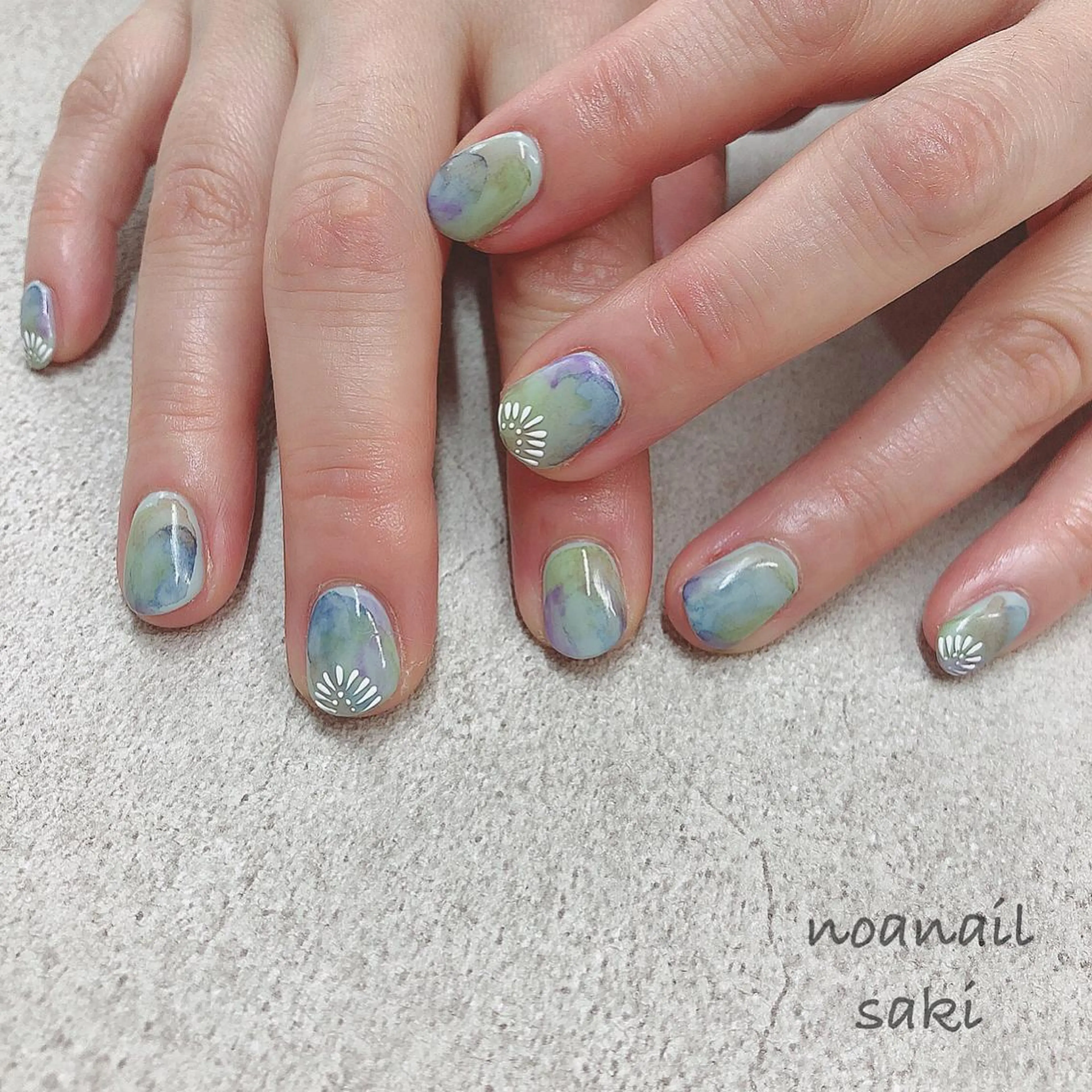 ネイル nailsalon noa所属・nailist sakiのネイルデザイン