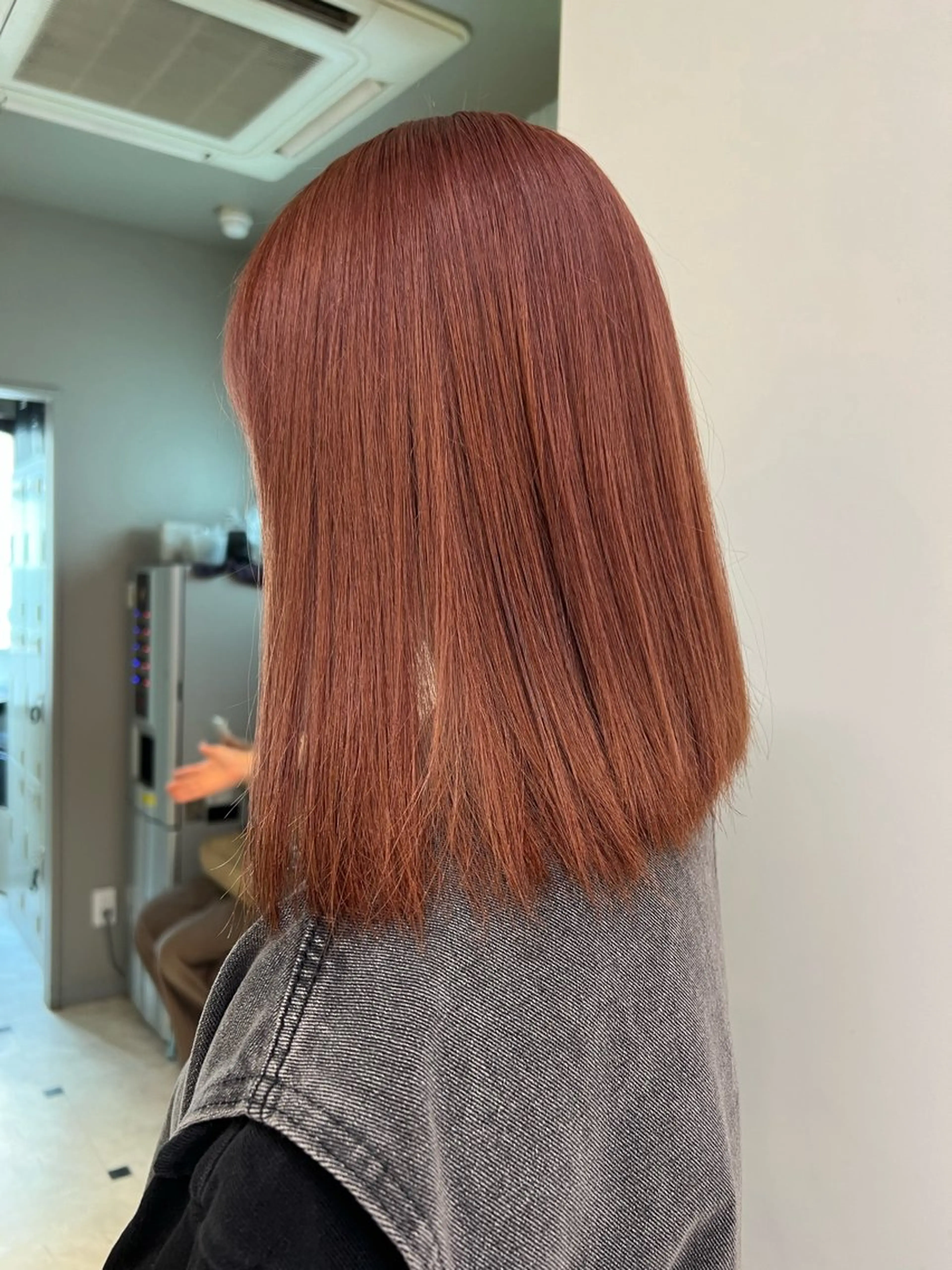 ミディアム カラー ヘアカラー トリートメント ヘッドスパ 🥞ベージュ系カラー 【すずきりほ】🥞のヘアスタイル