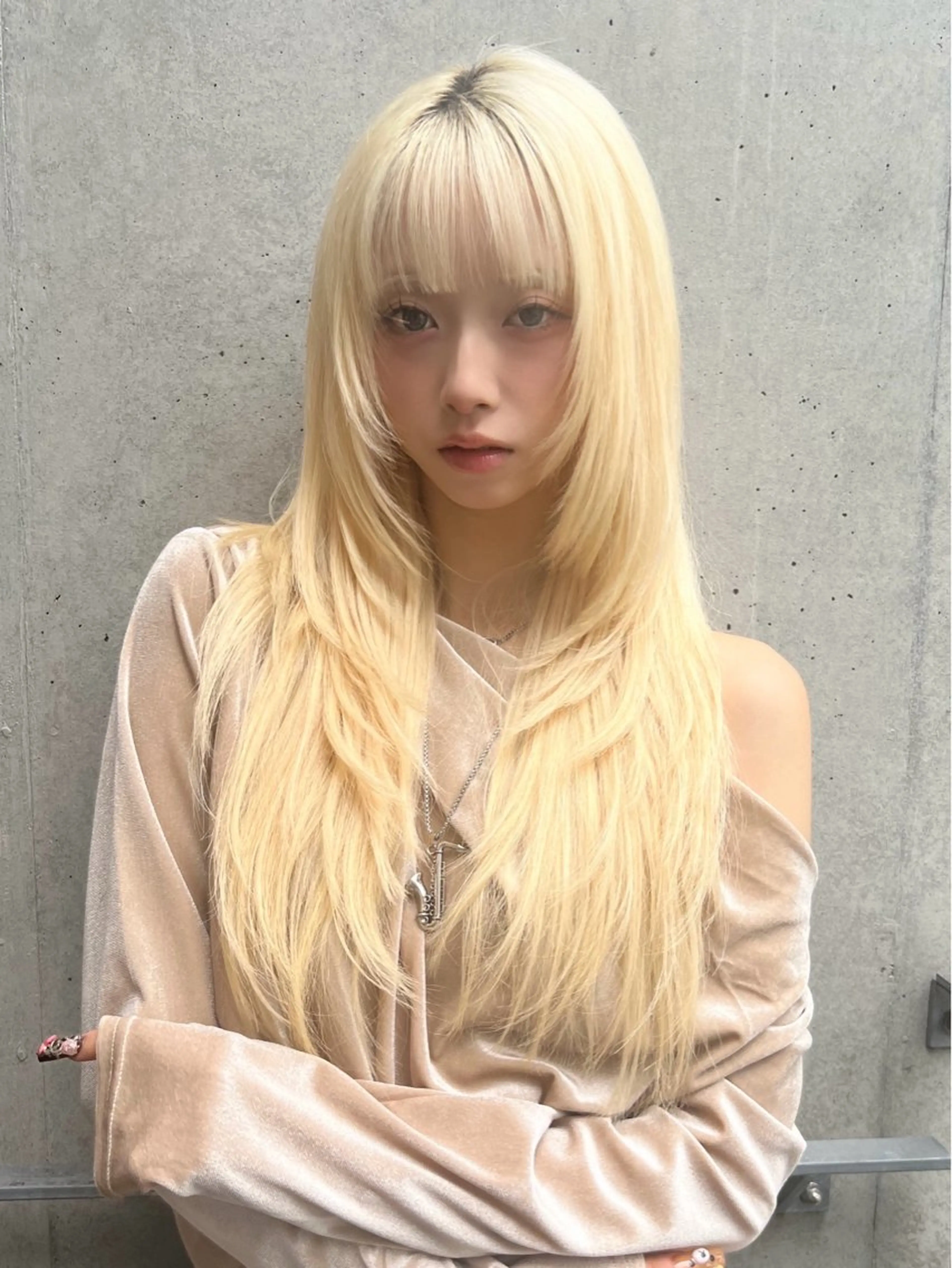 ロング カラー ヘアカラー collet矢島/ ブリーチ指名No.1のヘアスタイル