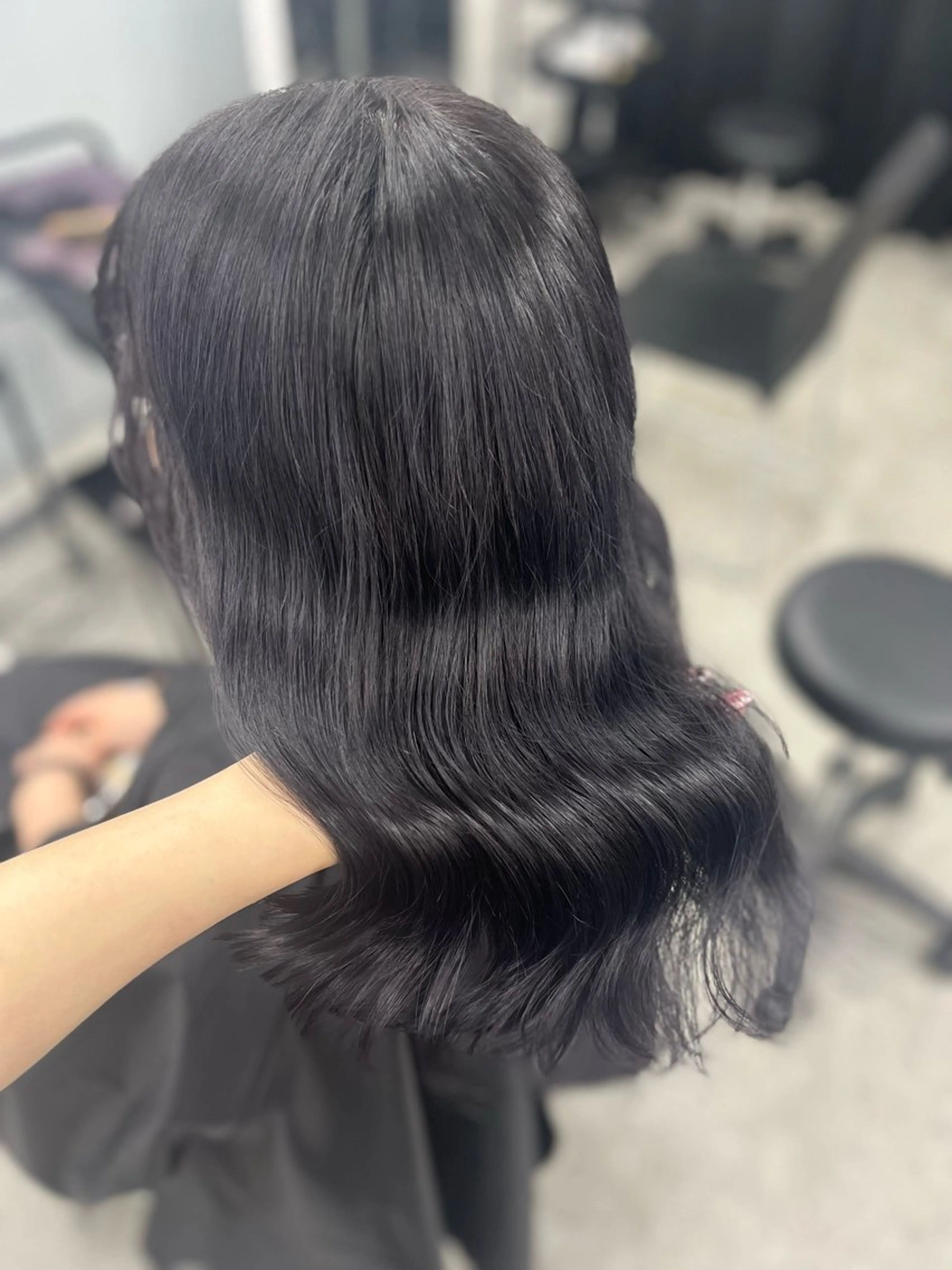 カラー ベージュ・ラベンダー カラー🎀りりのヘアスタイル