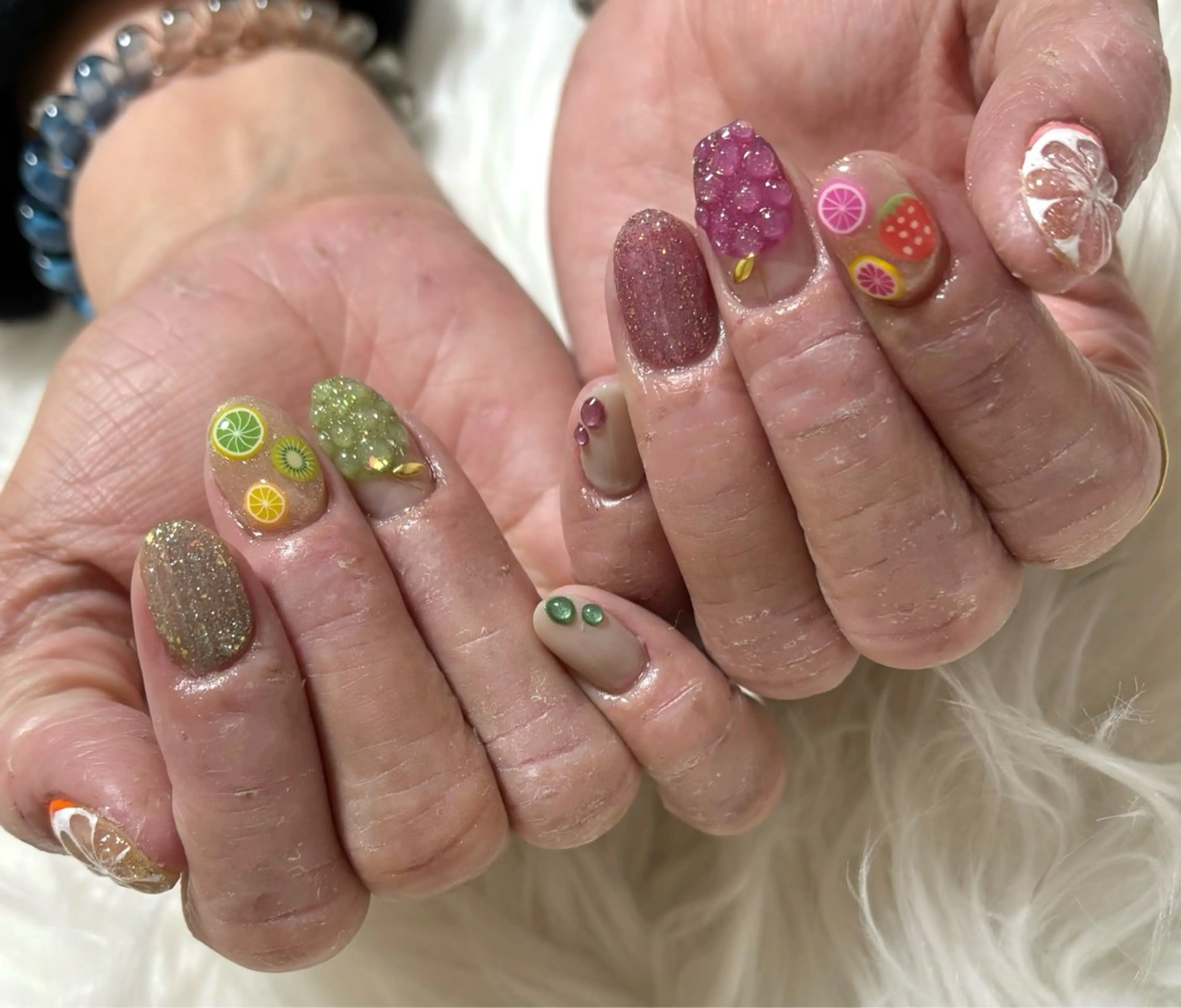 ネイル ハンドネイル nail salon HIRUKANAのネイルデザイン