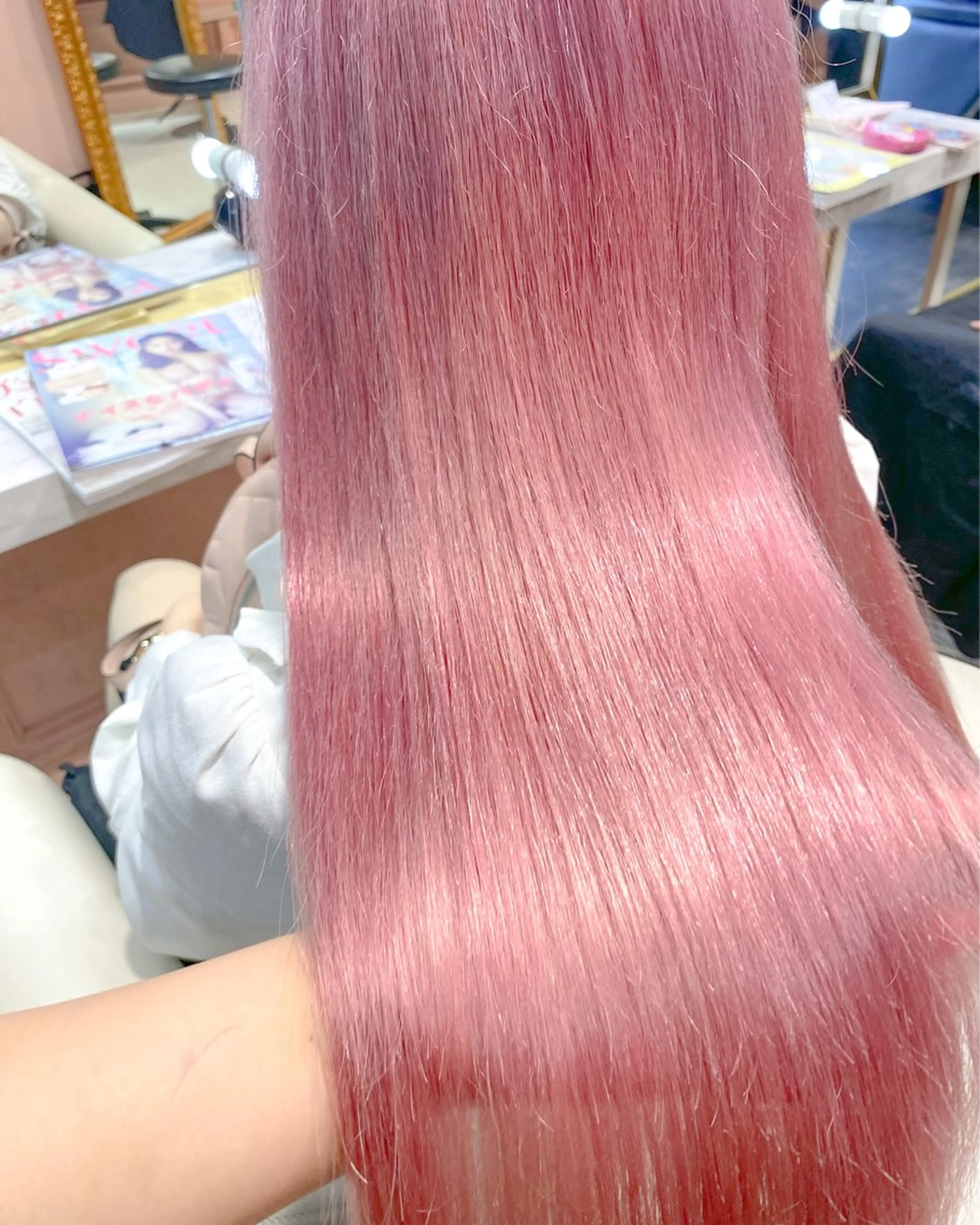 ケアカラー＋2ステップトリートメントの写真