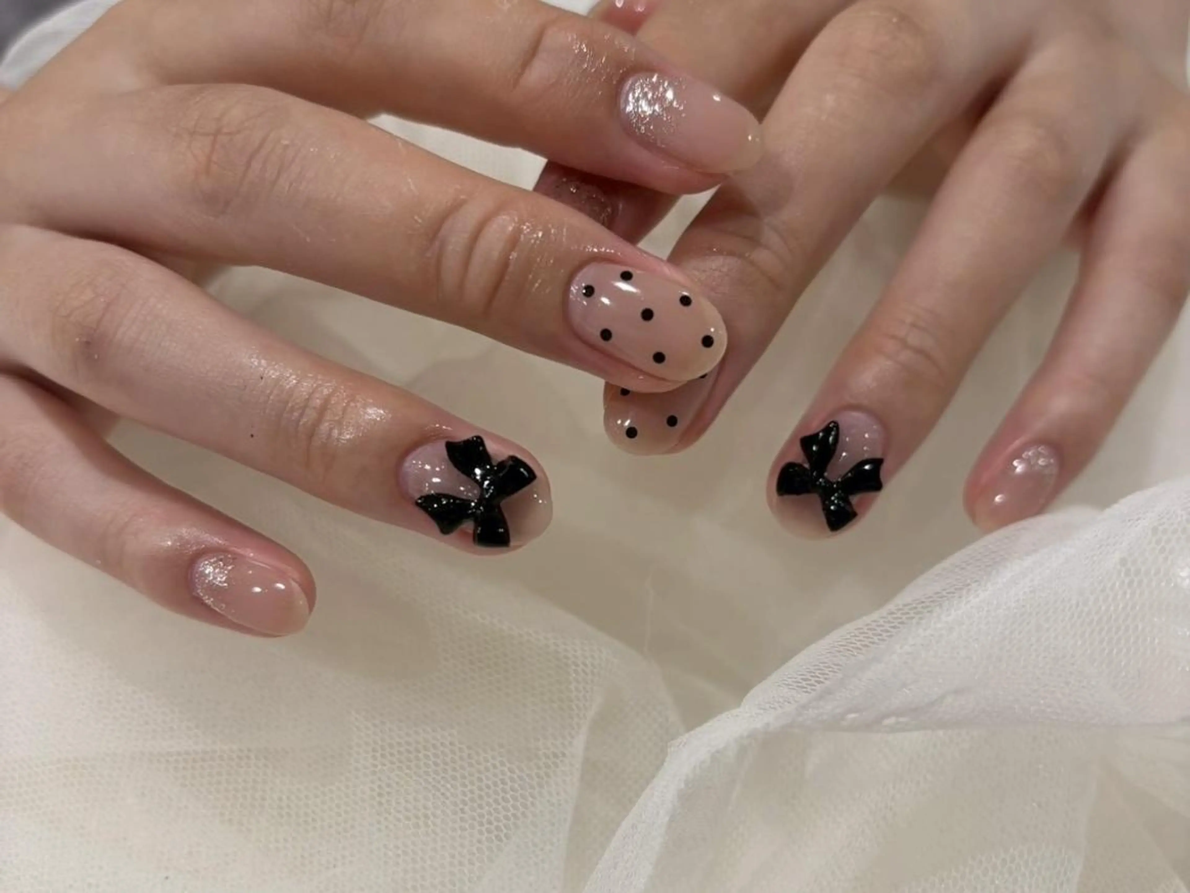 ネイル シベル茶屋町 足立のネイルデザイン