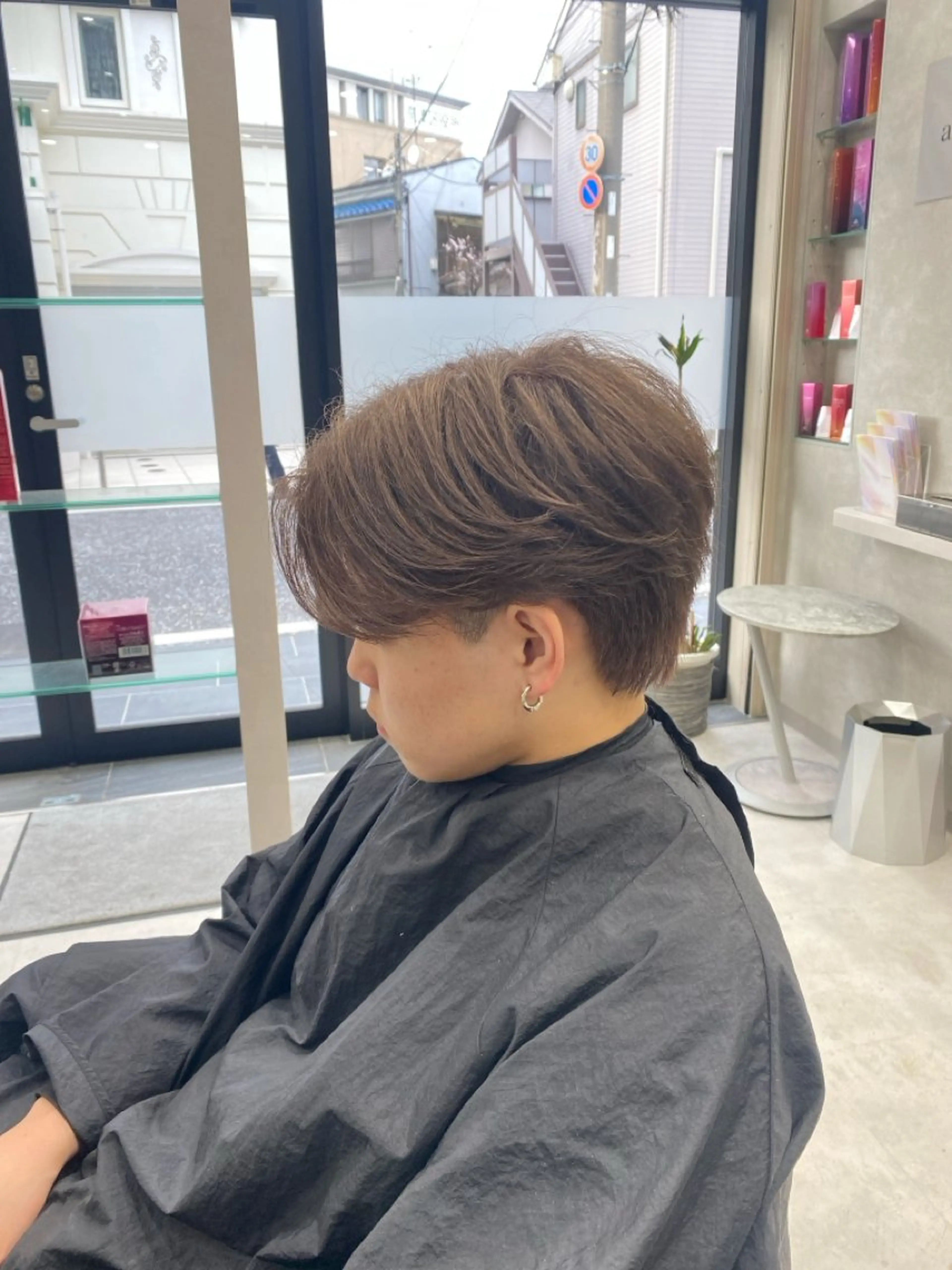 ショート カット ヘアカラー ヘアセット 髪質改善/レイヤー 🫧山本勇輝🫧のヘアスタイル