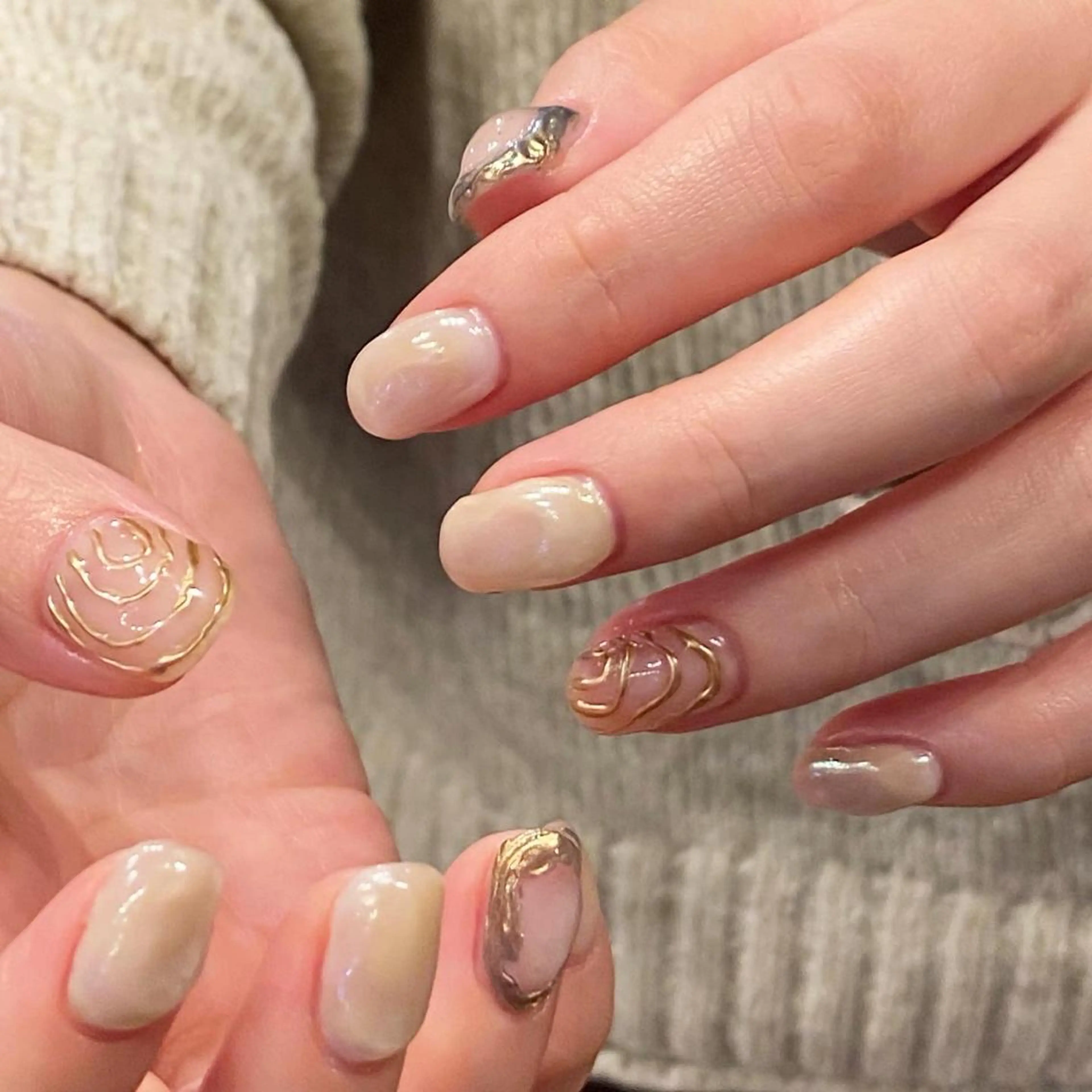 ネイル 49-seek所属・49-seek 松野千恵子のネイルデザイン