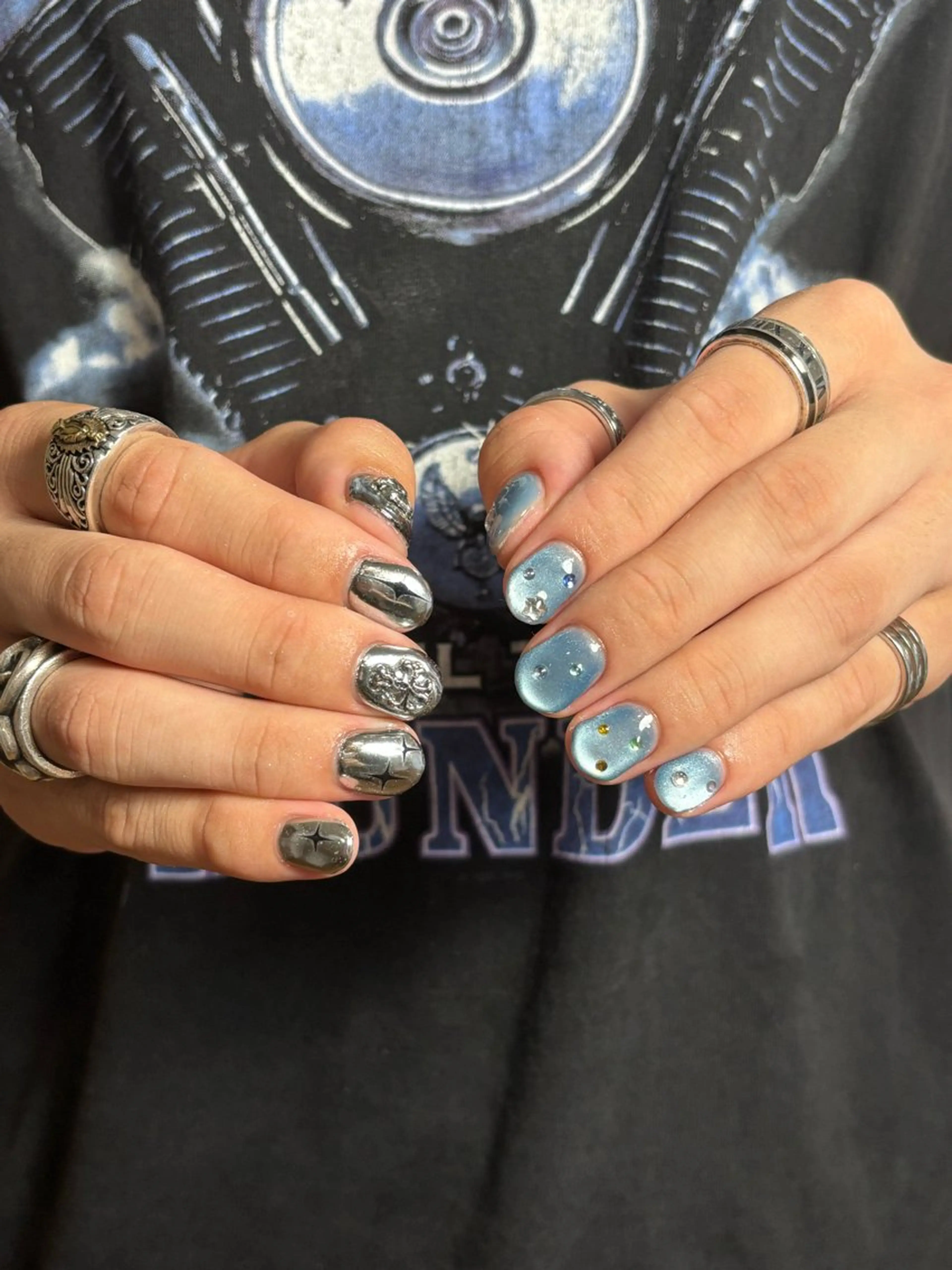 ネイル ハンドネイル 🦋Hina🦋 1月予約受付中✨のネイルデザイン