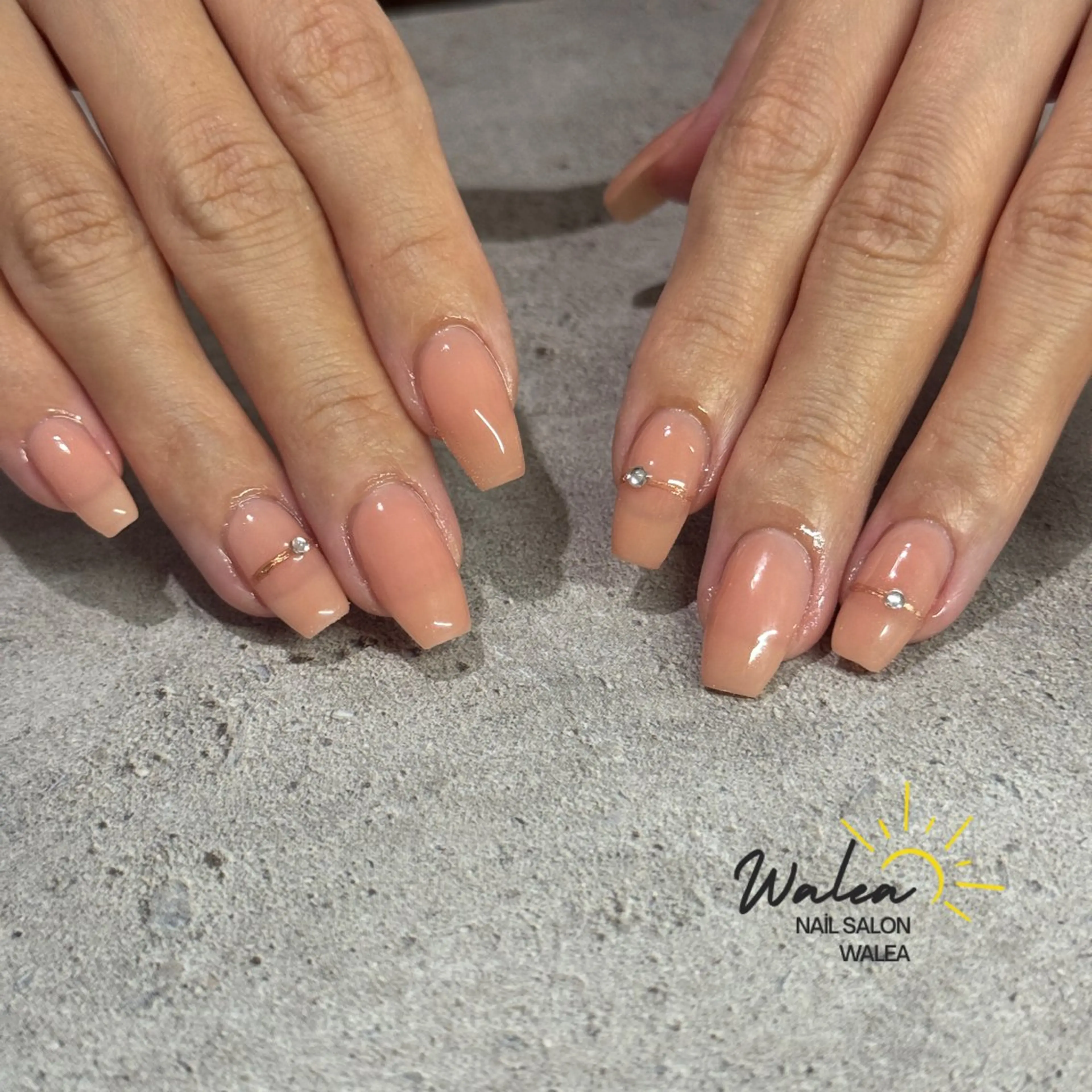 ネイル ハンドネイル nail salon waleaのネイルデザイン