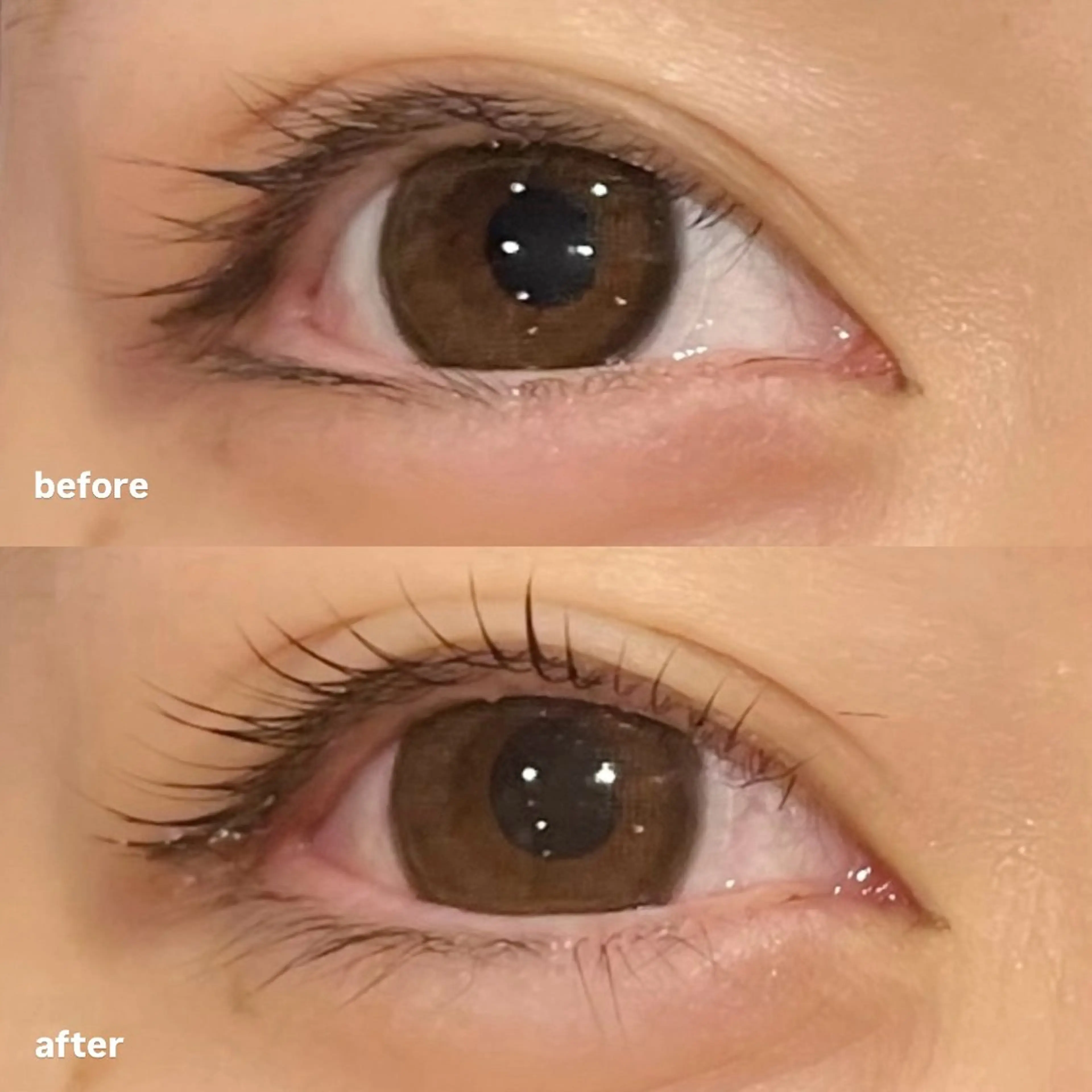 マツエク・マツパ ナチュラル 一重×まつ毛パーマ Belle fee 伊藤のマツエク・マツパデザイン