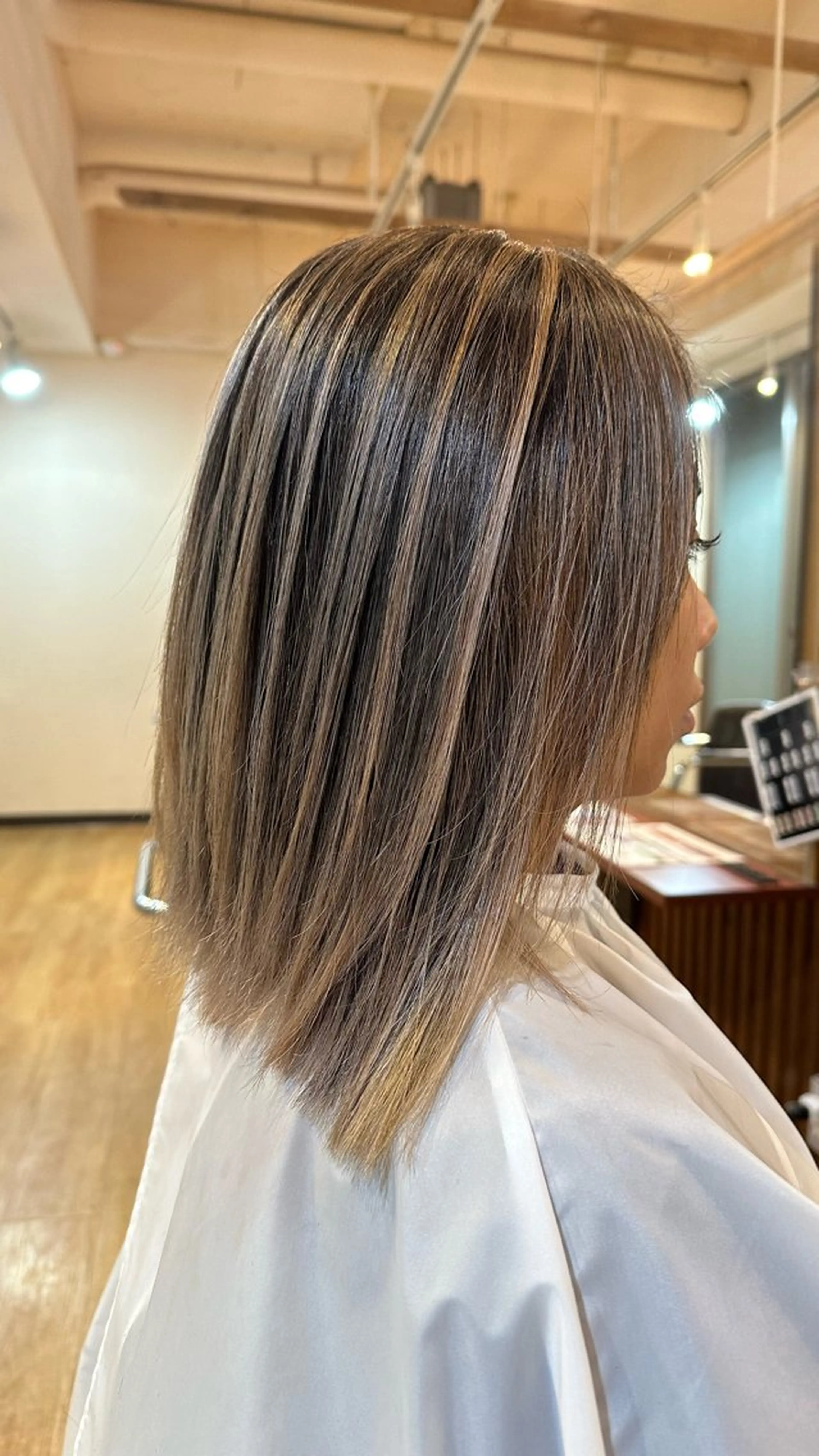 カラー バレイヤージュ 外国人風カラー 海外ヘア／ ハイトーン／竹井俊介のヘアスタイル