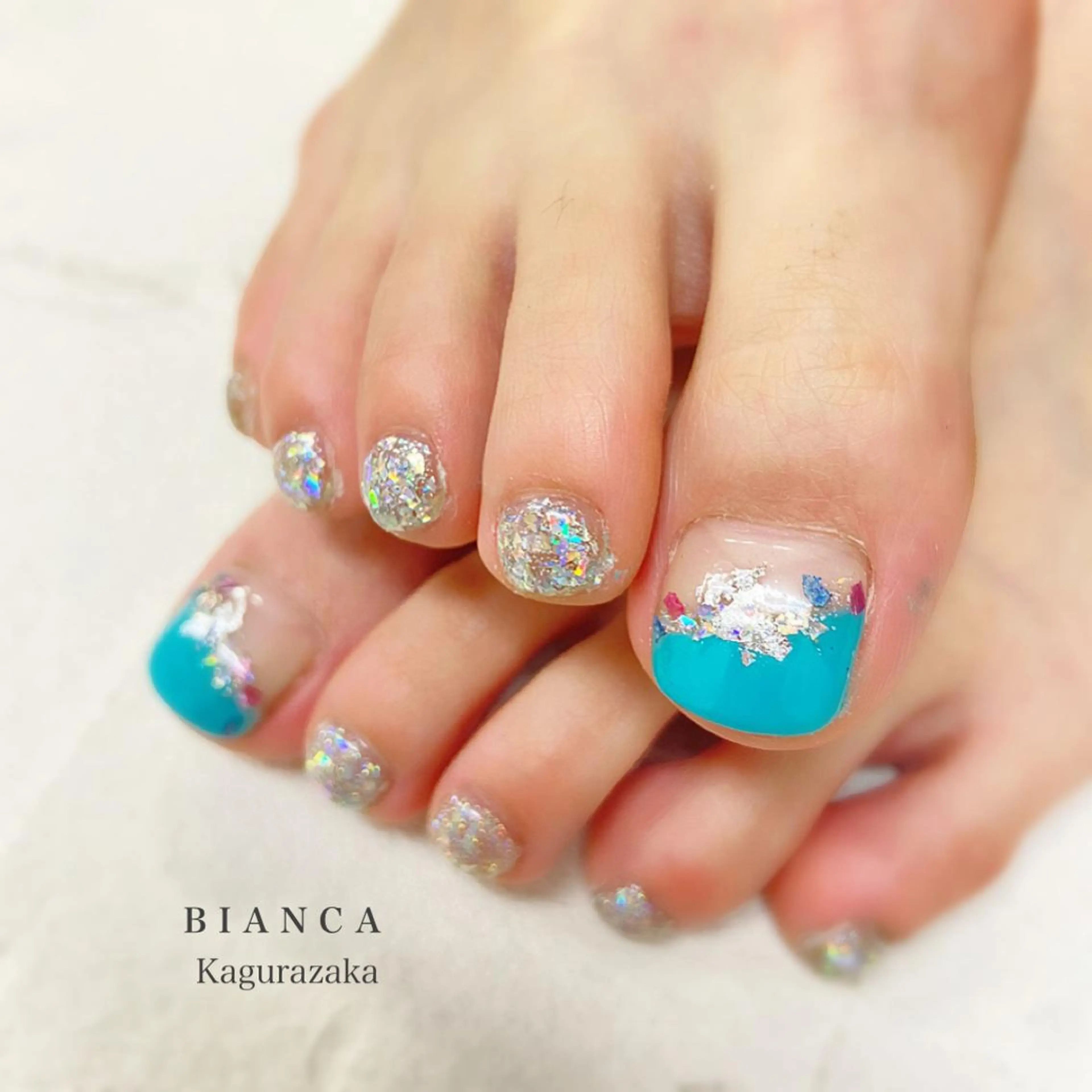 ネイル フットネイル BIANCA Ouchidaのネイルデザイン