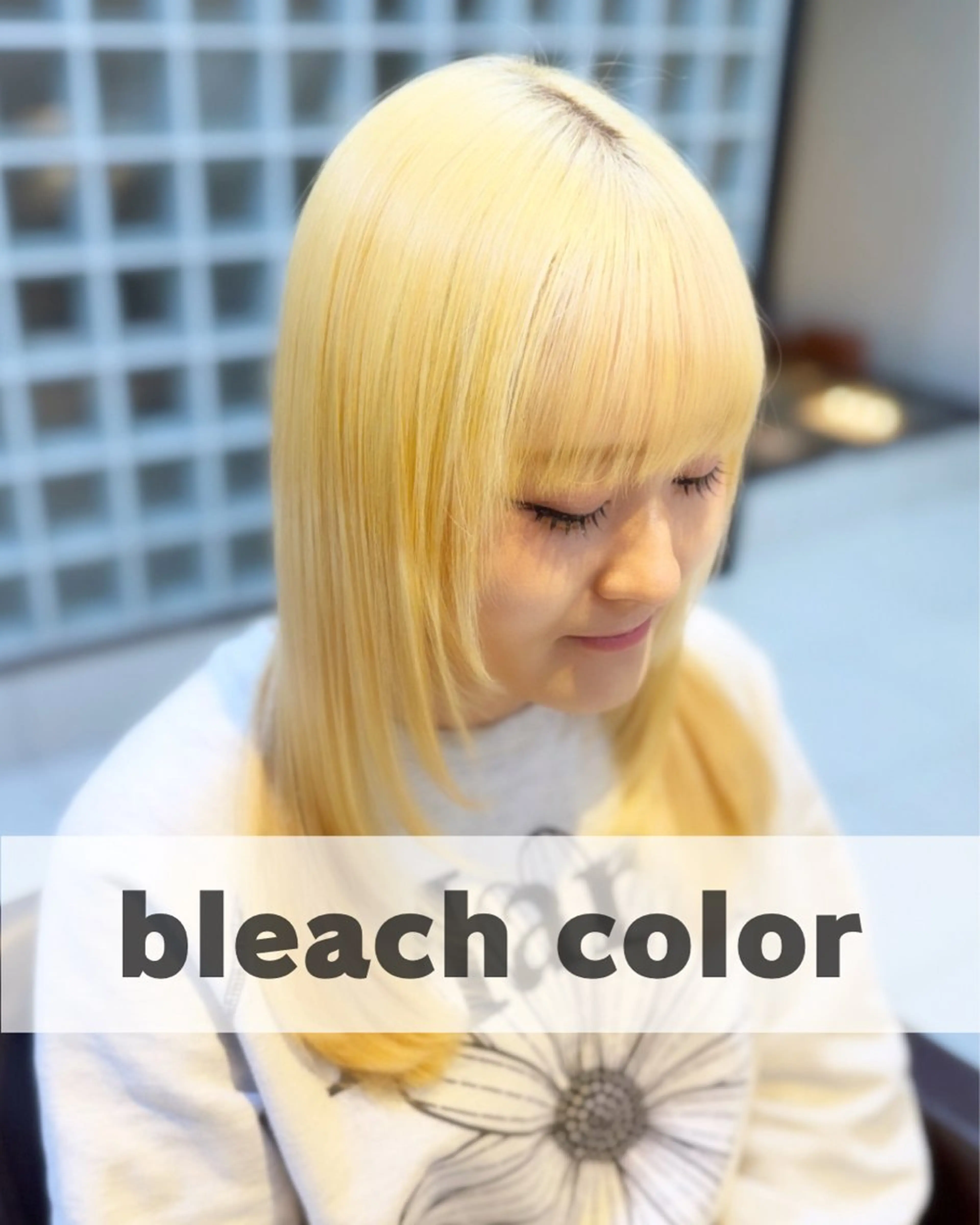 ミディアム ヘアカラー ブリーチ/デザインカ ラー/村松愛翔のヘアスタイル