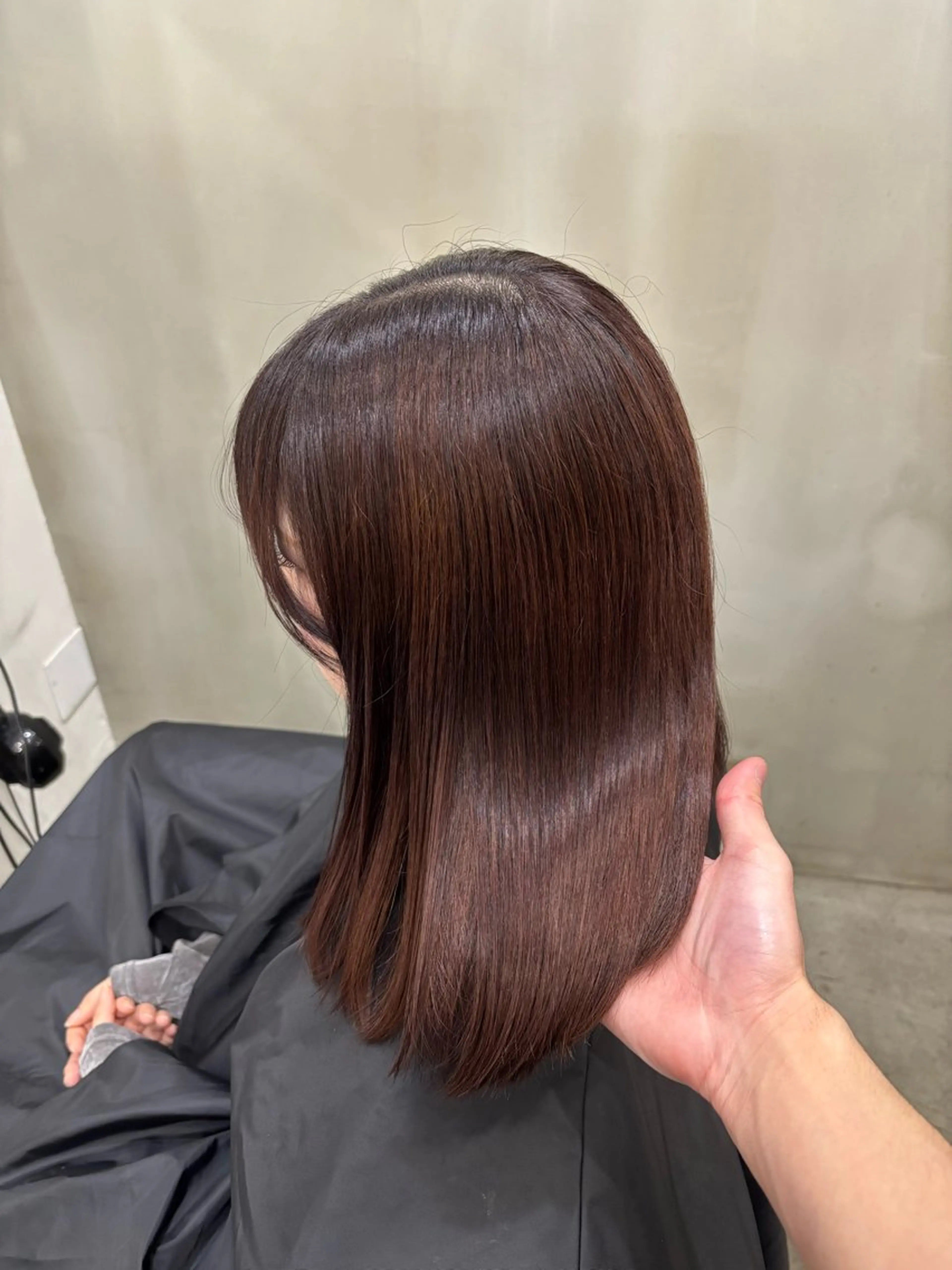 ショート カラー ブラウンカラー バイオレットカラー バイオレットブラウン ヘアカラー VOYAGE所属・中園康 /カラー/ブリーチのヘアスタイル