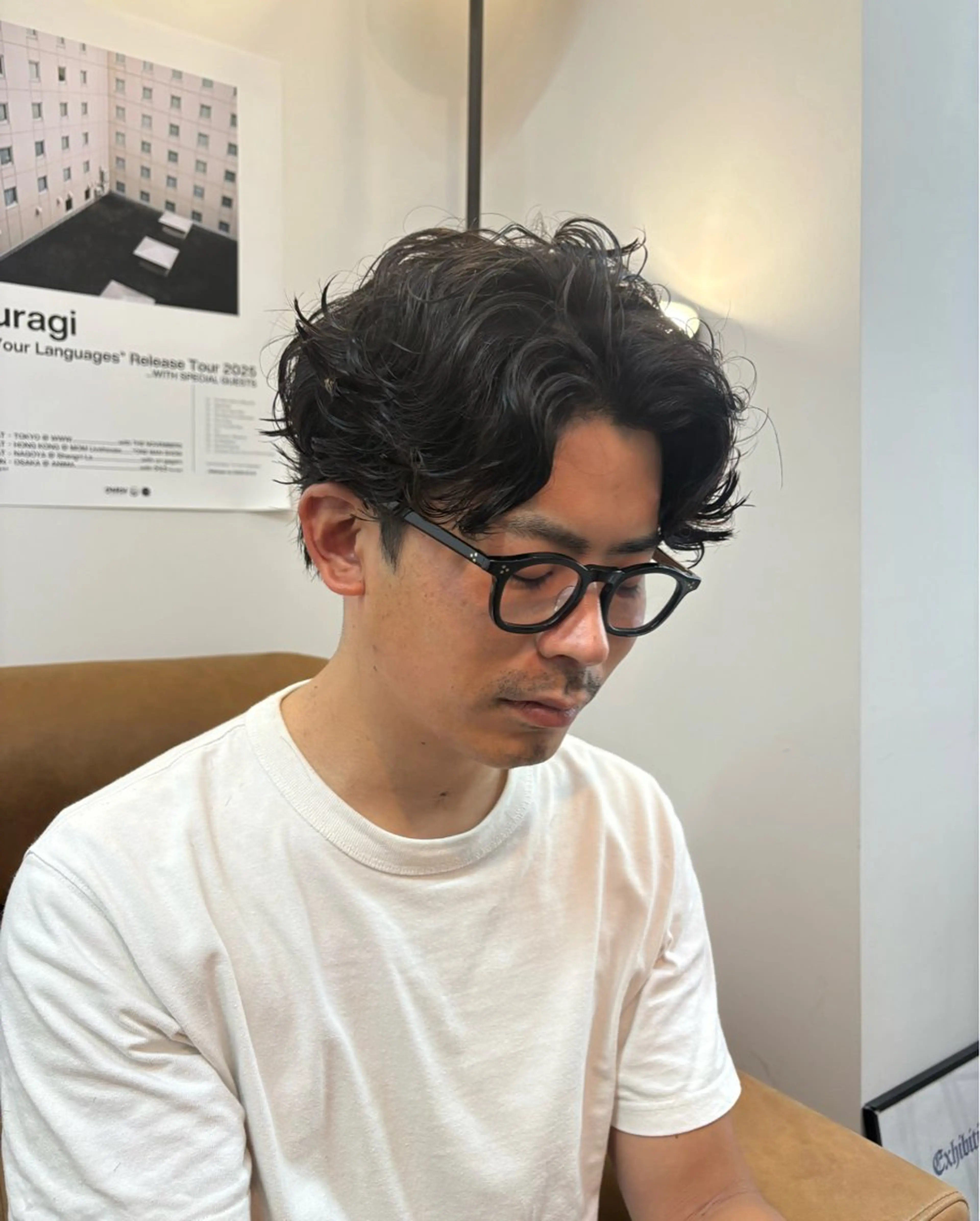 ショート パーマ メンズ メンズパーマ 金子 勇輔 メンズパーマ/心斎橋のヘアスタイル