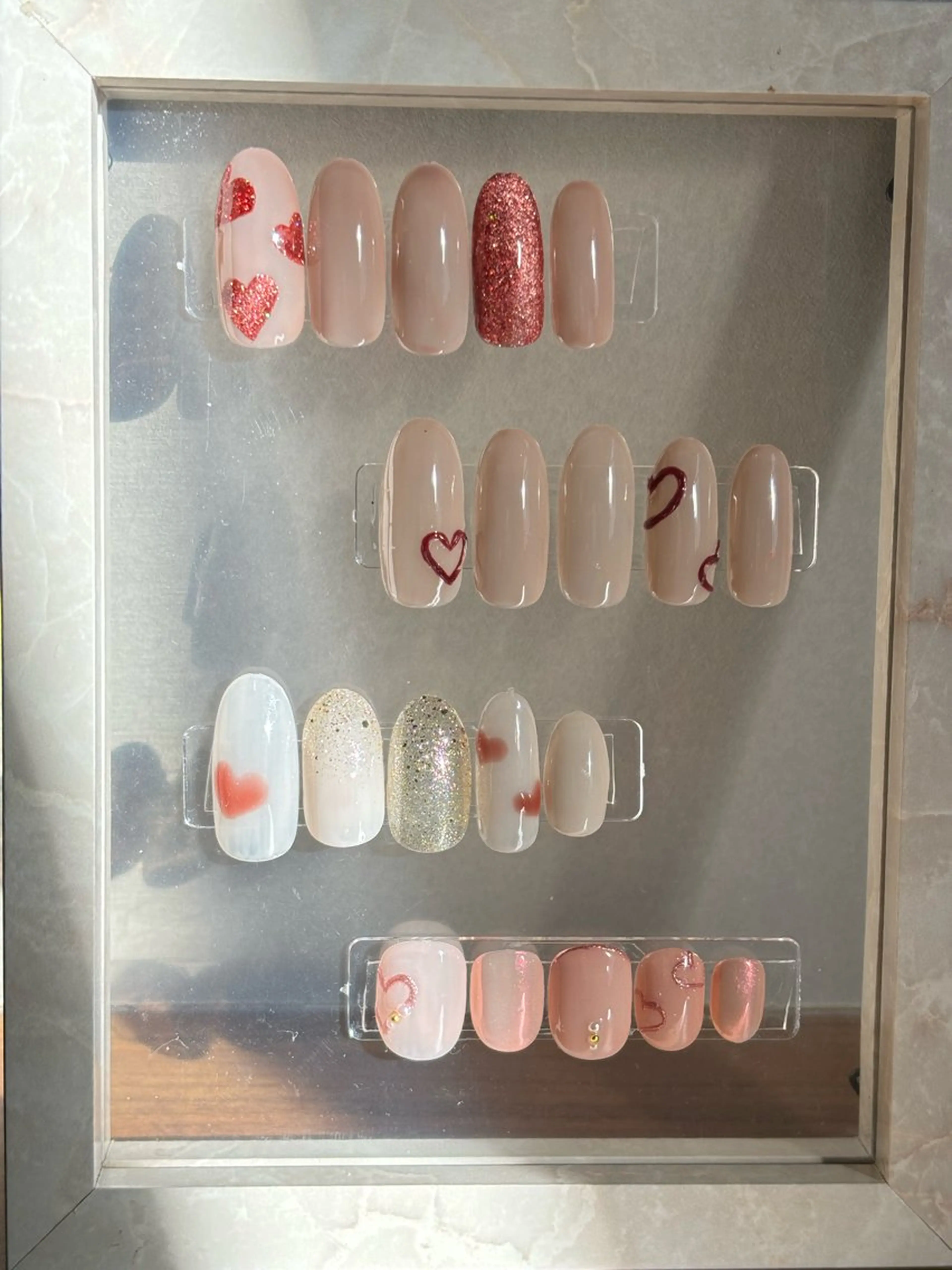 ネイル アートネイル カジュアル シンプルネイル プライベートサロン te-nanoのネイルデザイン