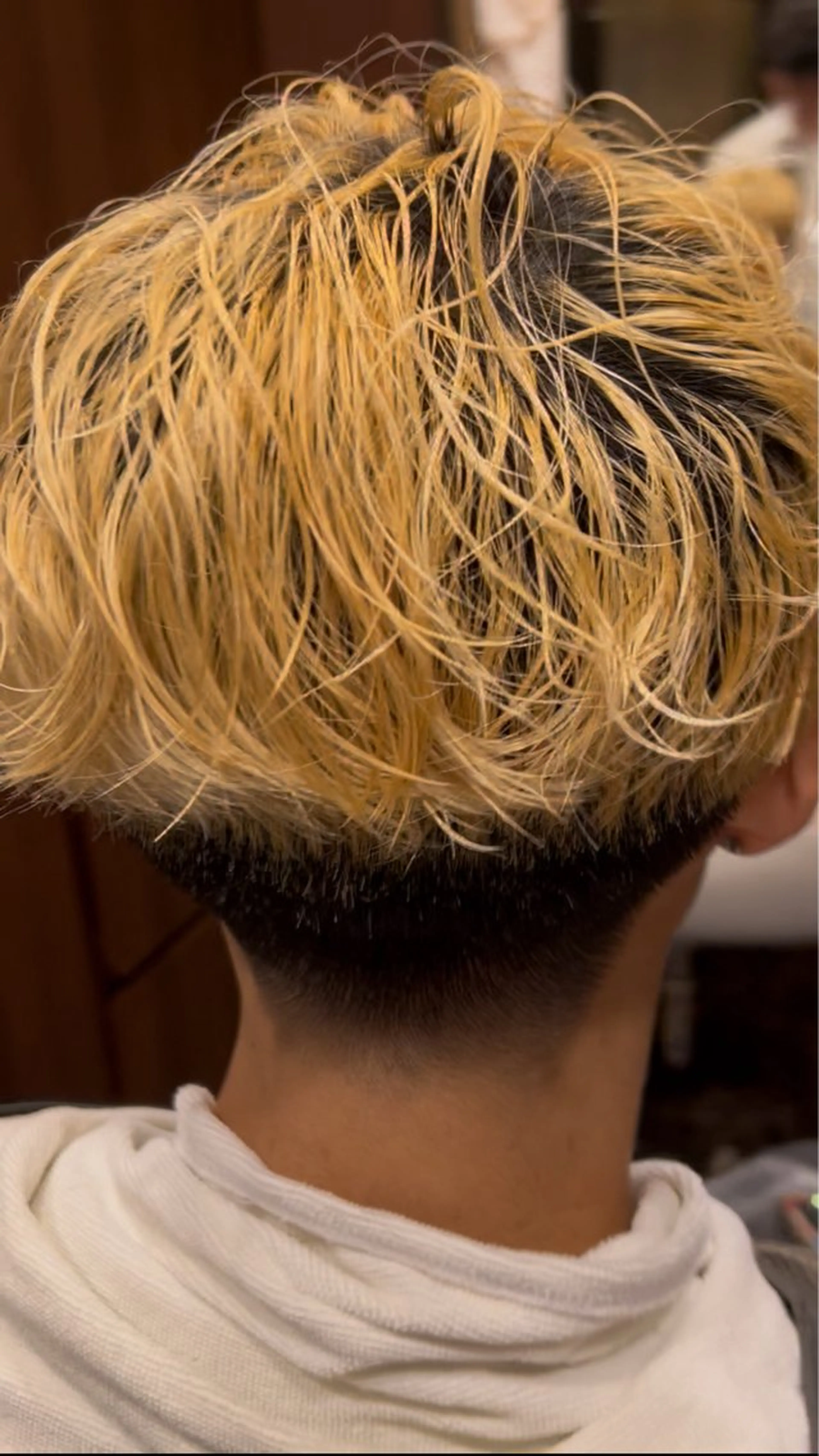 ミディアム 池田 昇瑛のヘアスタイル