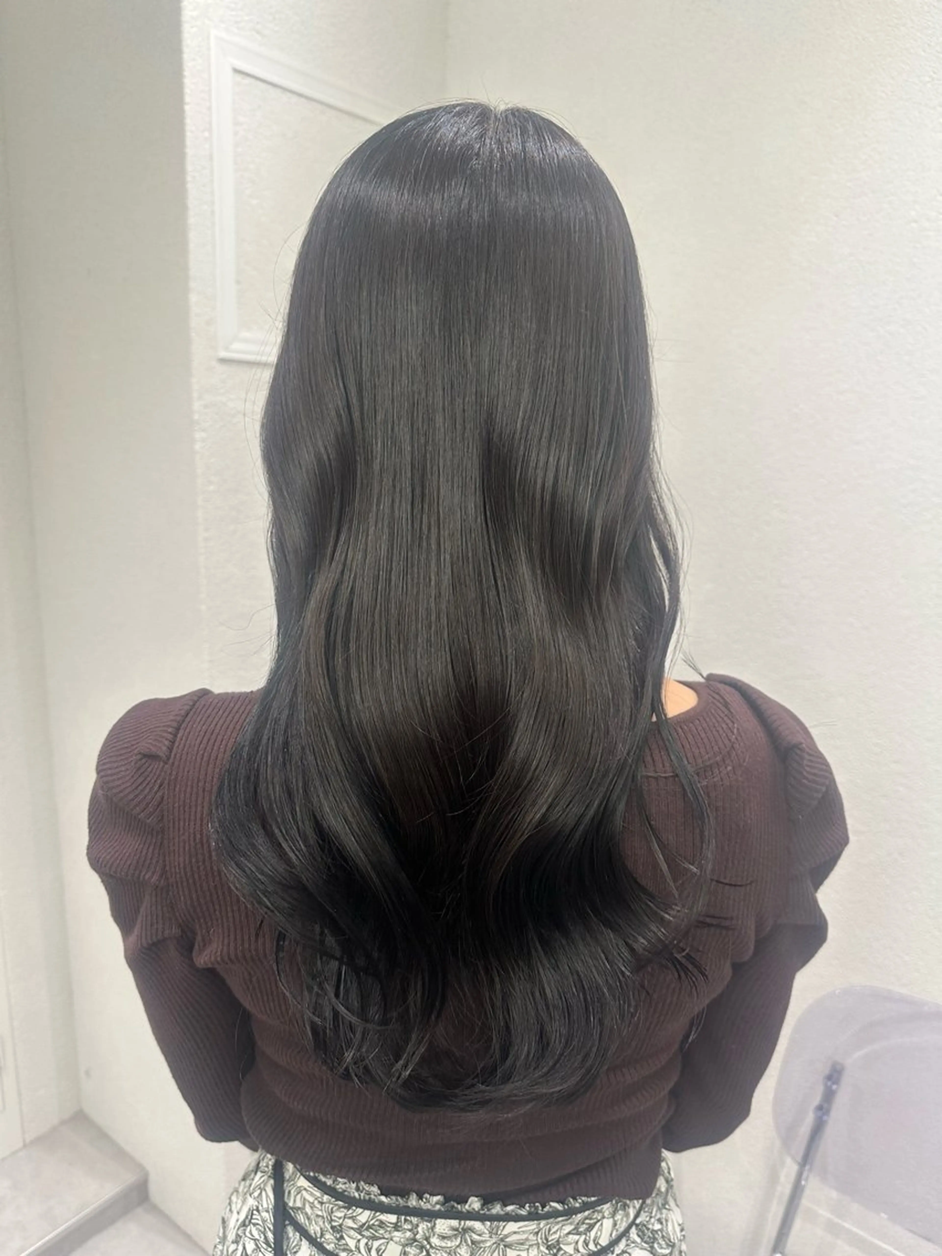 セミロング カラー カット ヘアカラー トリートメント 🪞個室サロン/韓国 艶髪/keito🪞のヘアスタイル