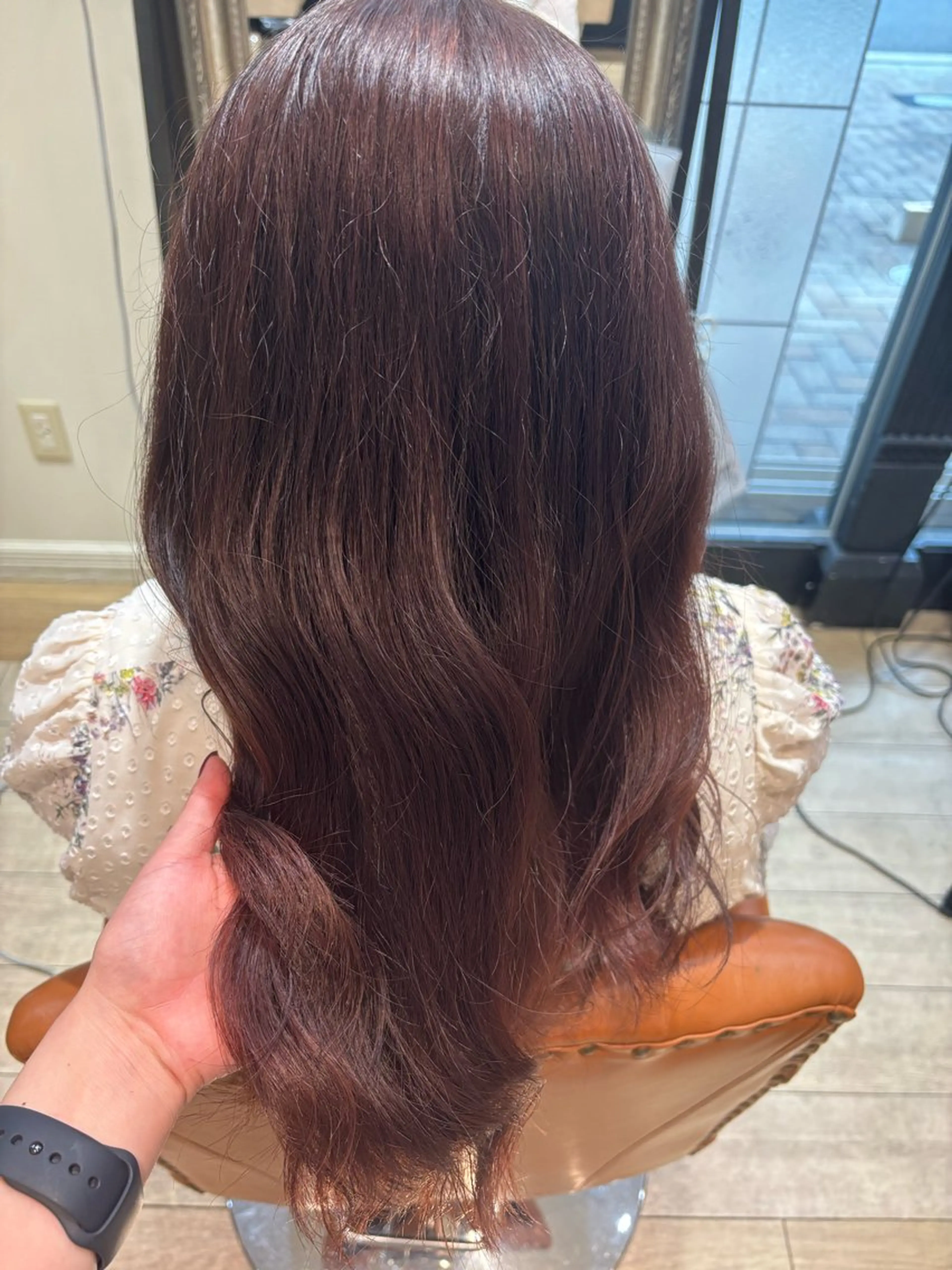 セミロング ヘアカラー ななか /KOKOROのヘアスタイル