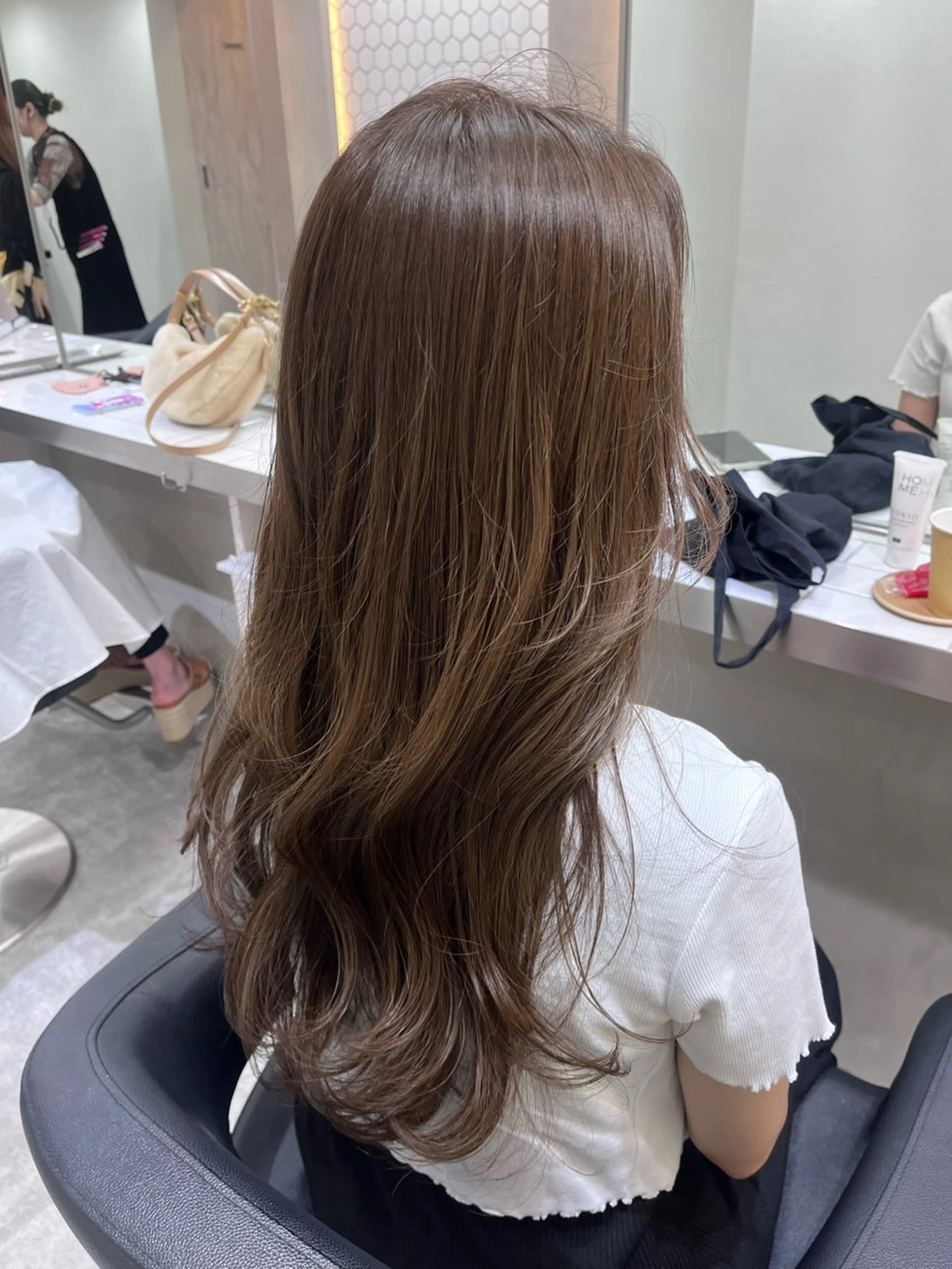 ロング カラー Ｖｉｏｔ  銀座 樋口 桃佳のヘアスタイル