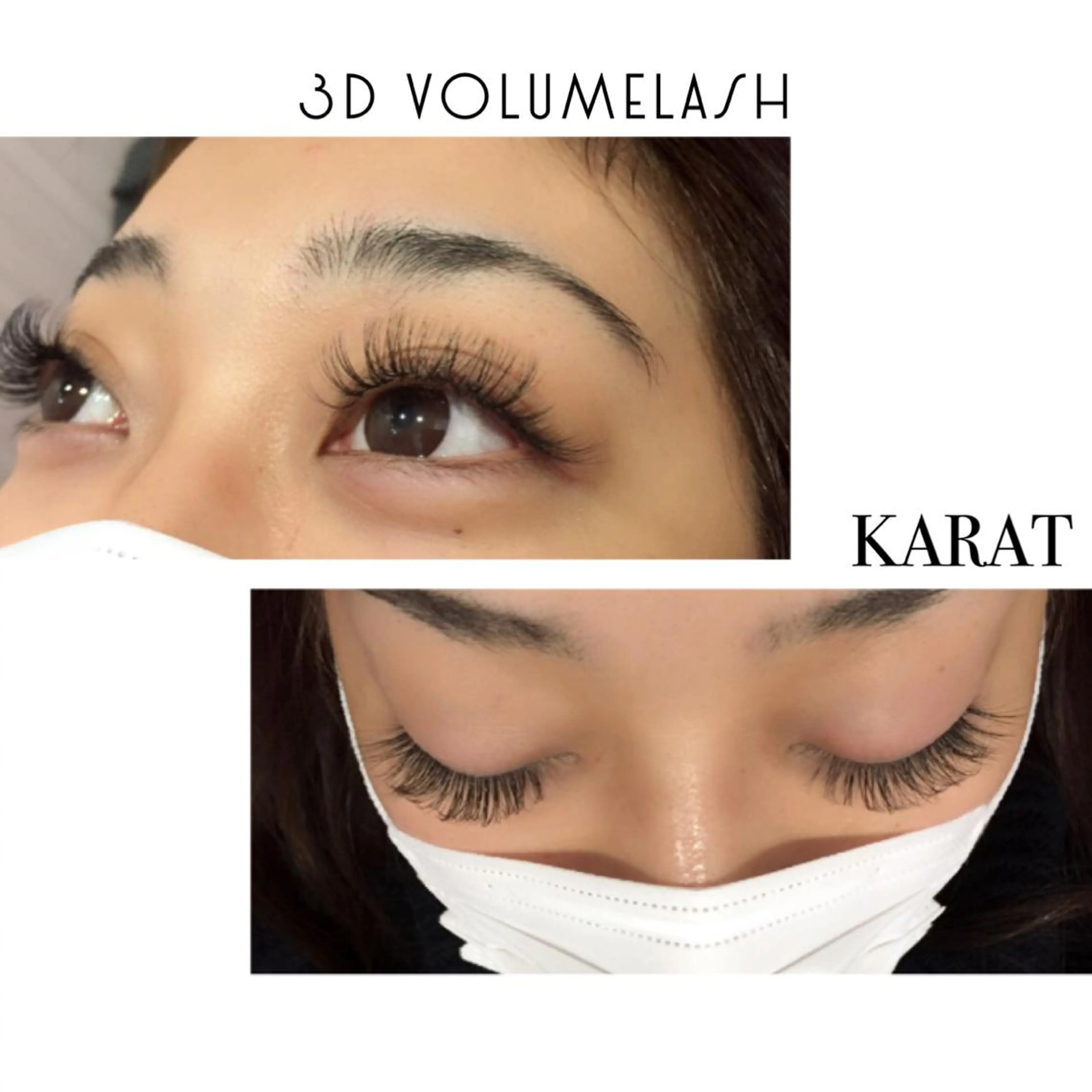 マツエク・マツパ Dカール Jカール ★ KAEDE ★のマツエク・マツパデザイン