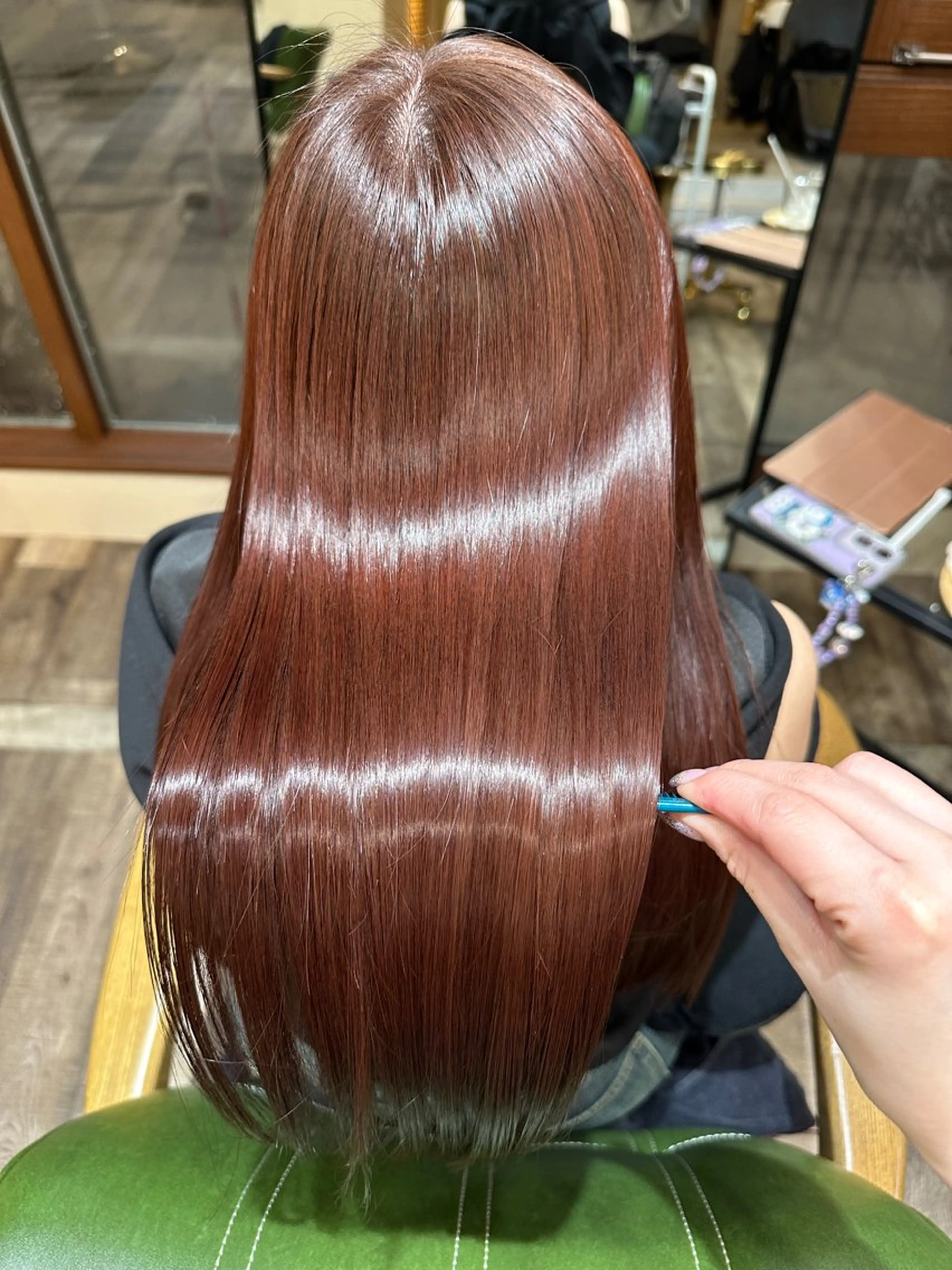 ロング カット ヘアカラー トリートメント 撮影モデル募集 美髪を叶える美容師✨のヘアスタイル