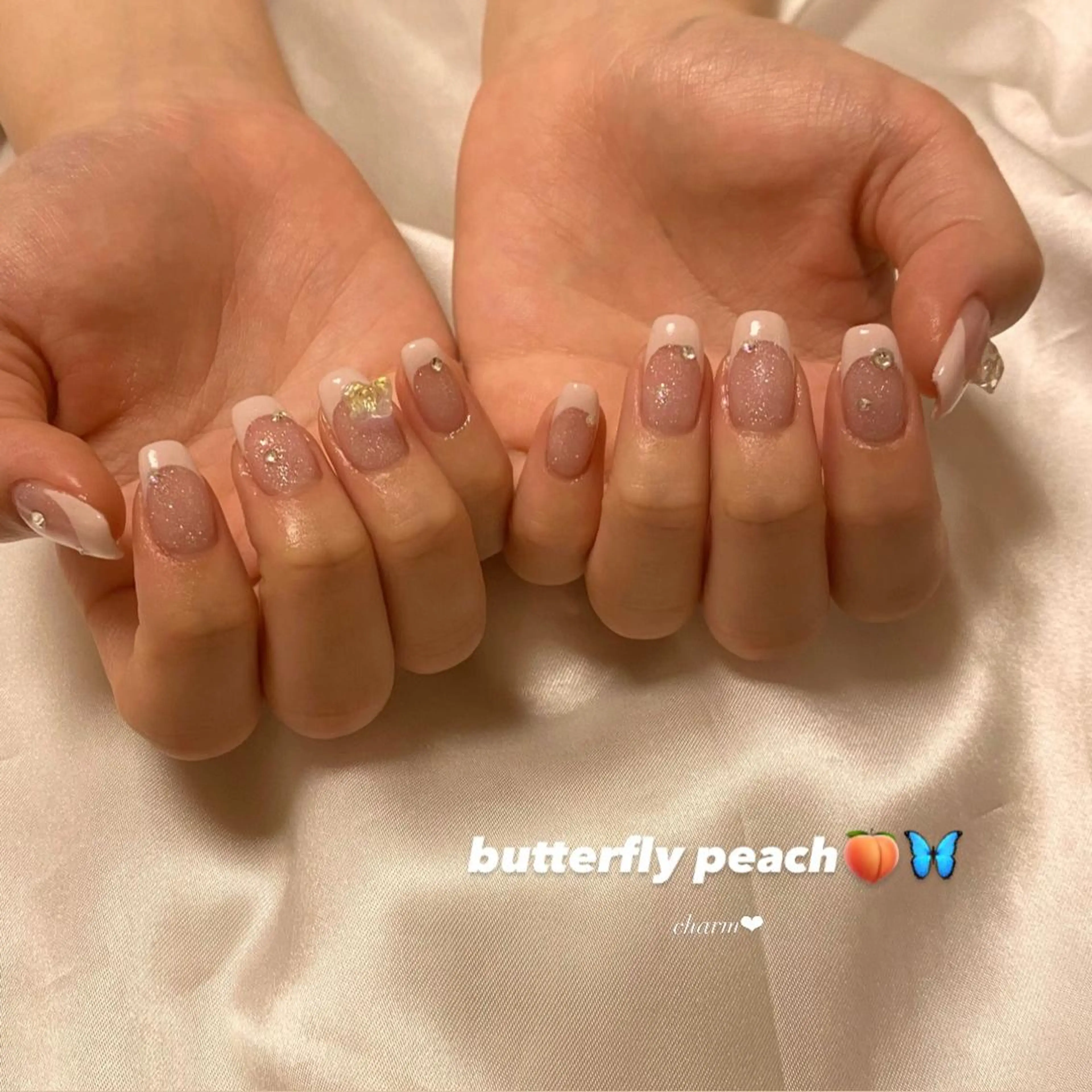 ネイル ワンホンネイル nail salon charmのネイルデザイン