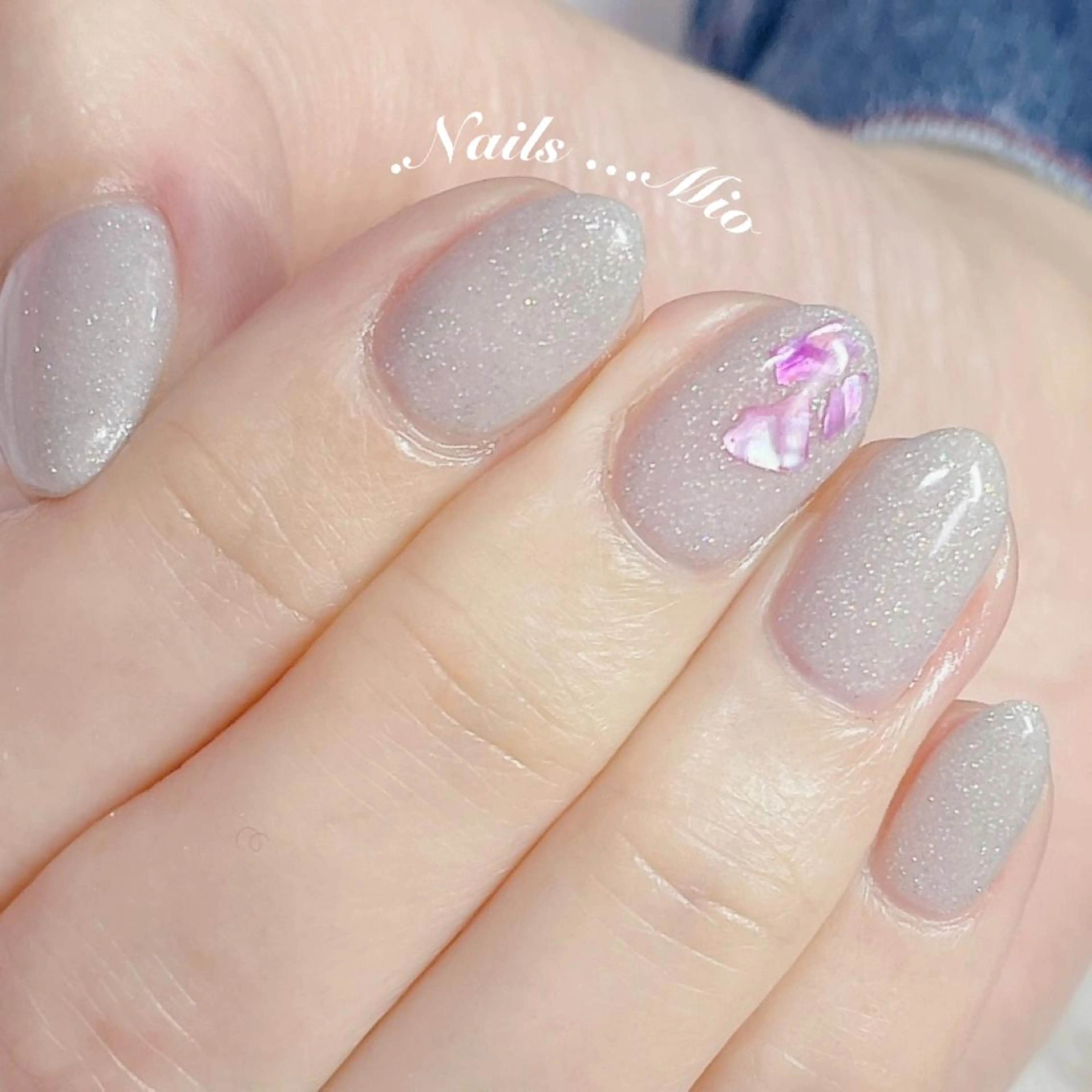 ネイル アートネイル ワンカラーネイル .Nails Mio 赤羽西ネイルサロンのネイルデザイン