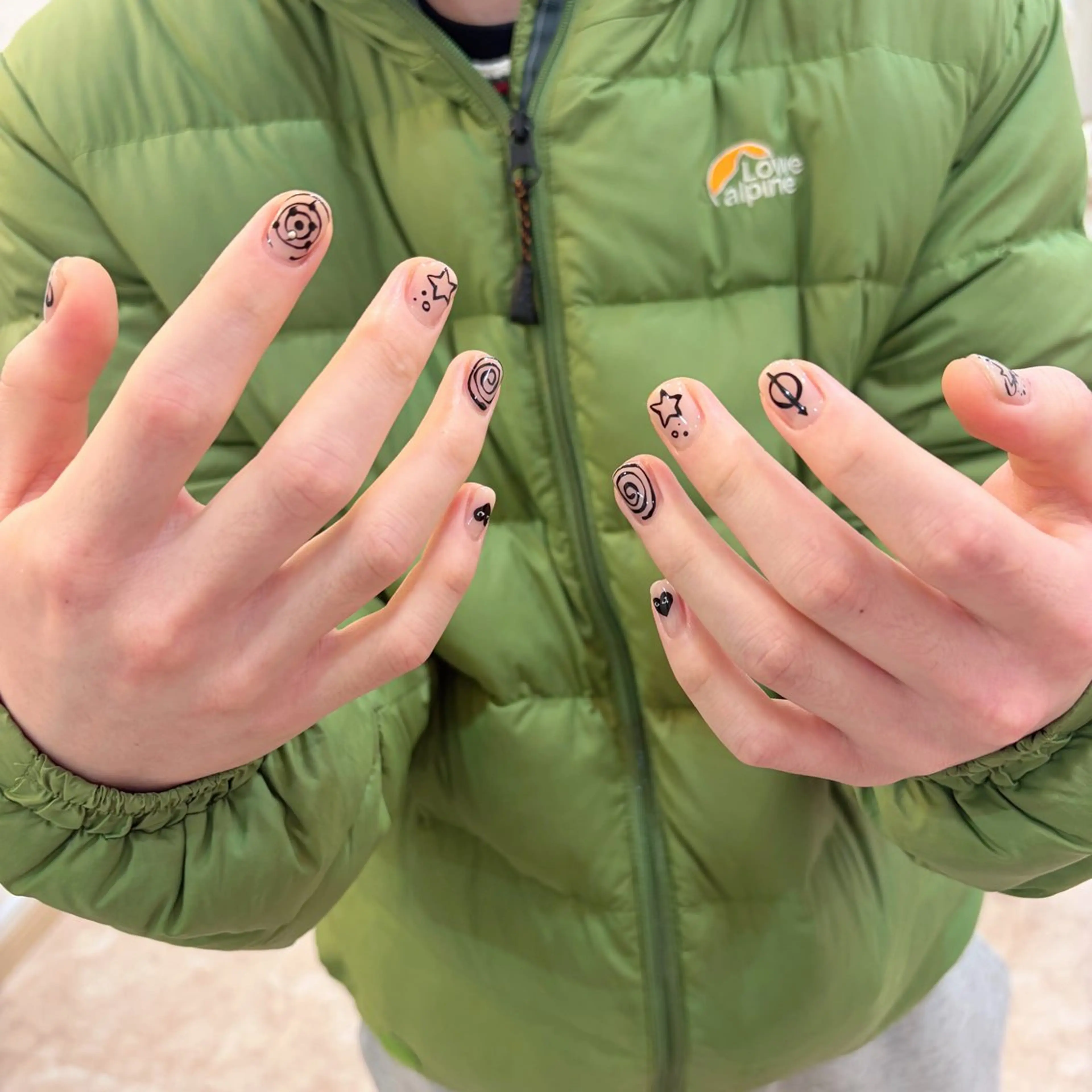 ネイル メンズネイル 持ち込み ハンドネイル Nail&eye salon UnFLAIR所属・UnFLAIR HARUKIのネイルデザイン