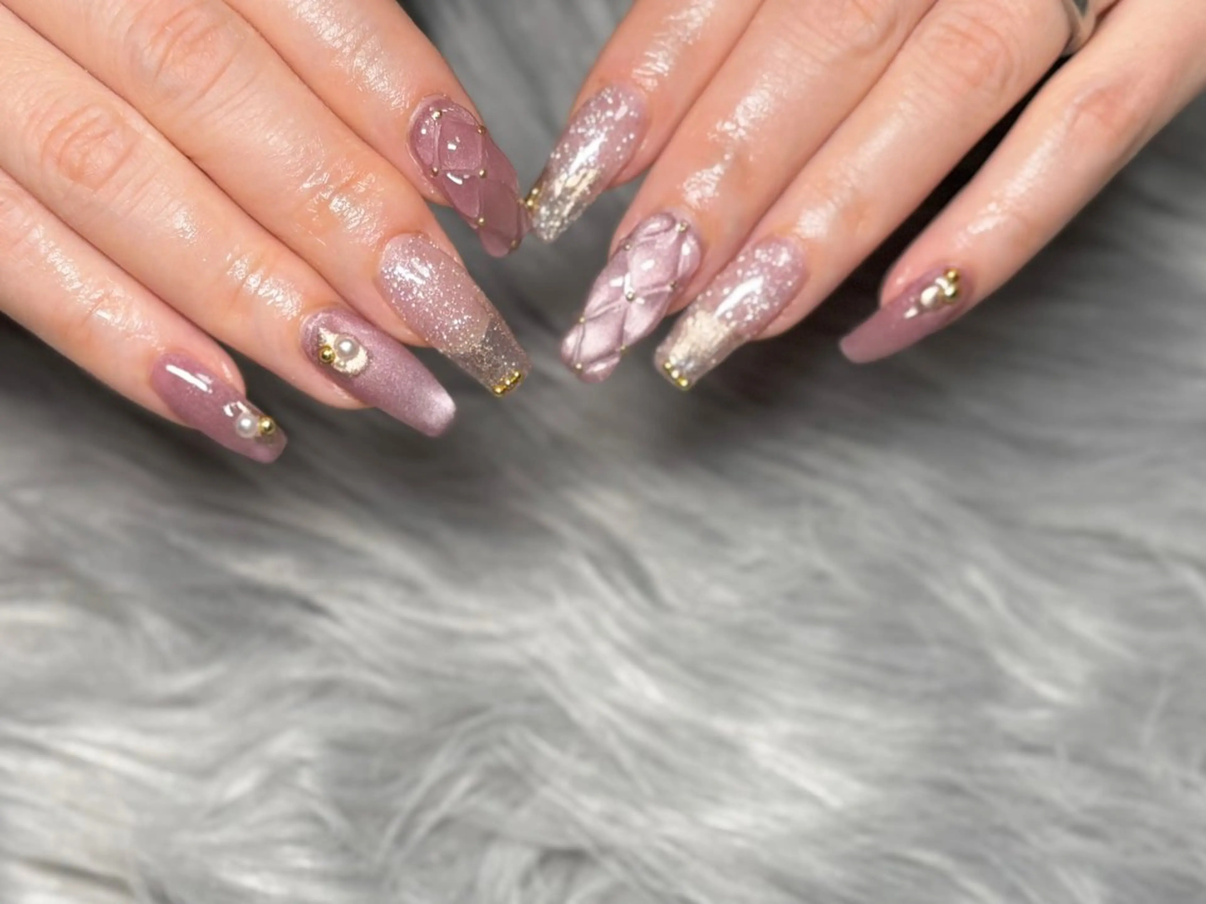 ネイル 持ち込み ハンドネイル k nailのネイルデザイン