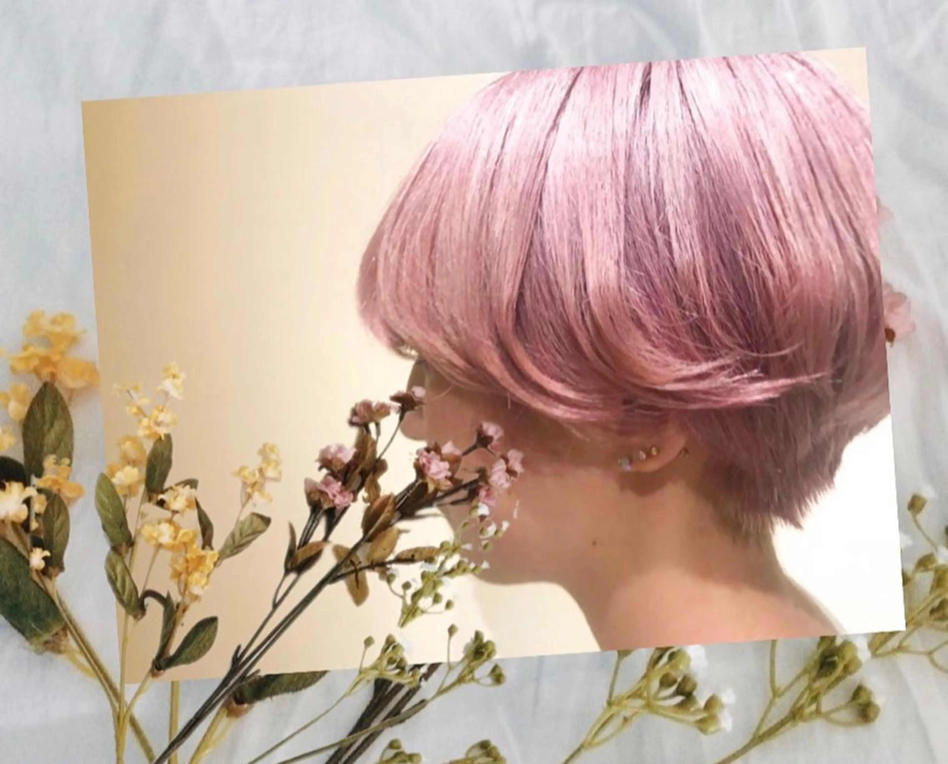 ショート カラー ピンクカラー 🌈🌸あおき みちる🌟💗のヘアスタイル