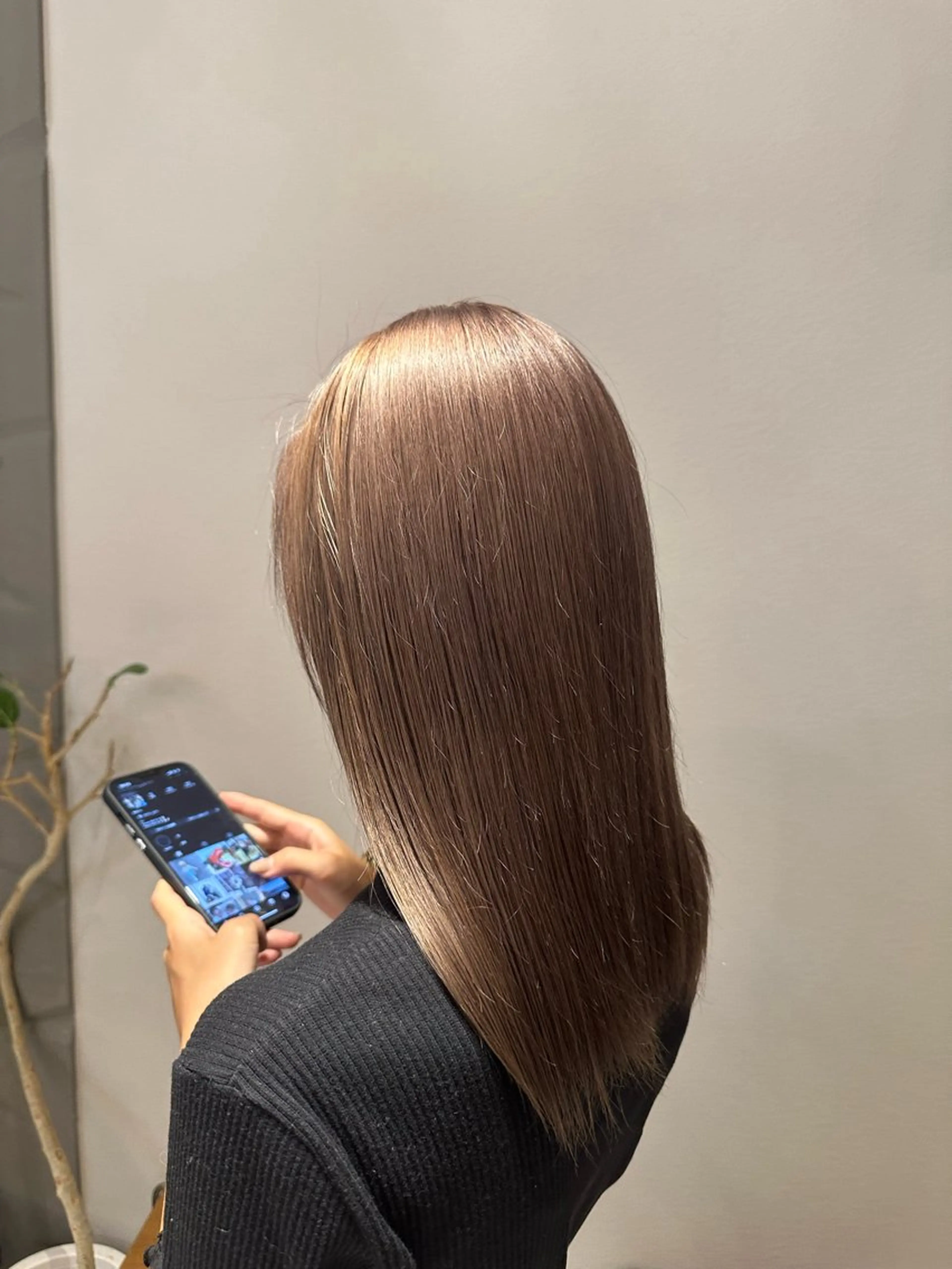 セミロング カラー ヘアカラー 透明感カラー/レイ ヤーカット/KaHoのヘアスタイル