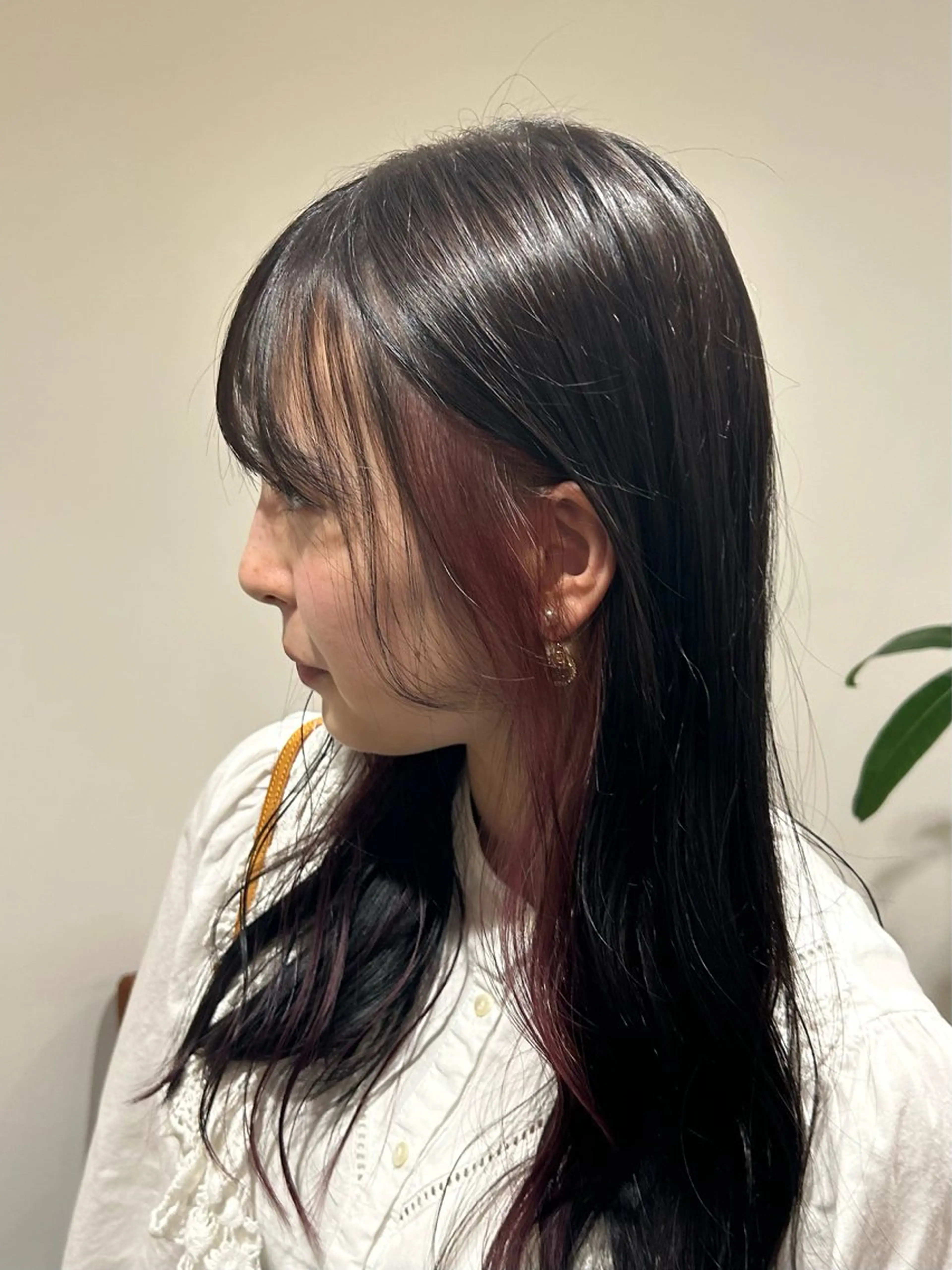 ロング カラー インナーカラー ピンクカラー ヘアカラー Lumier de mashu所属・nana/ボブ/ レイヤー/メンズのヘアスタイル