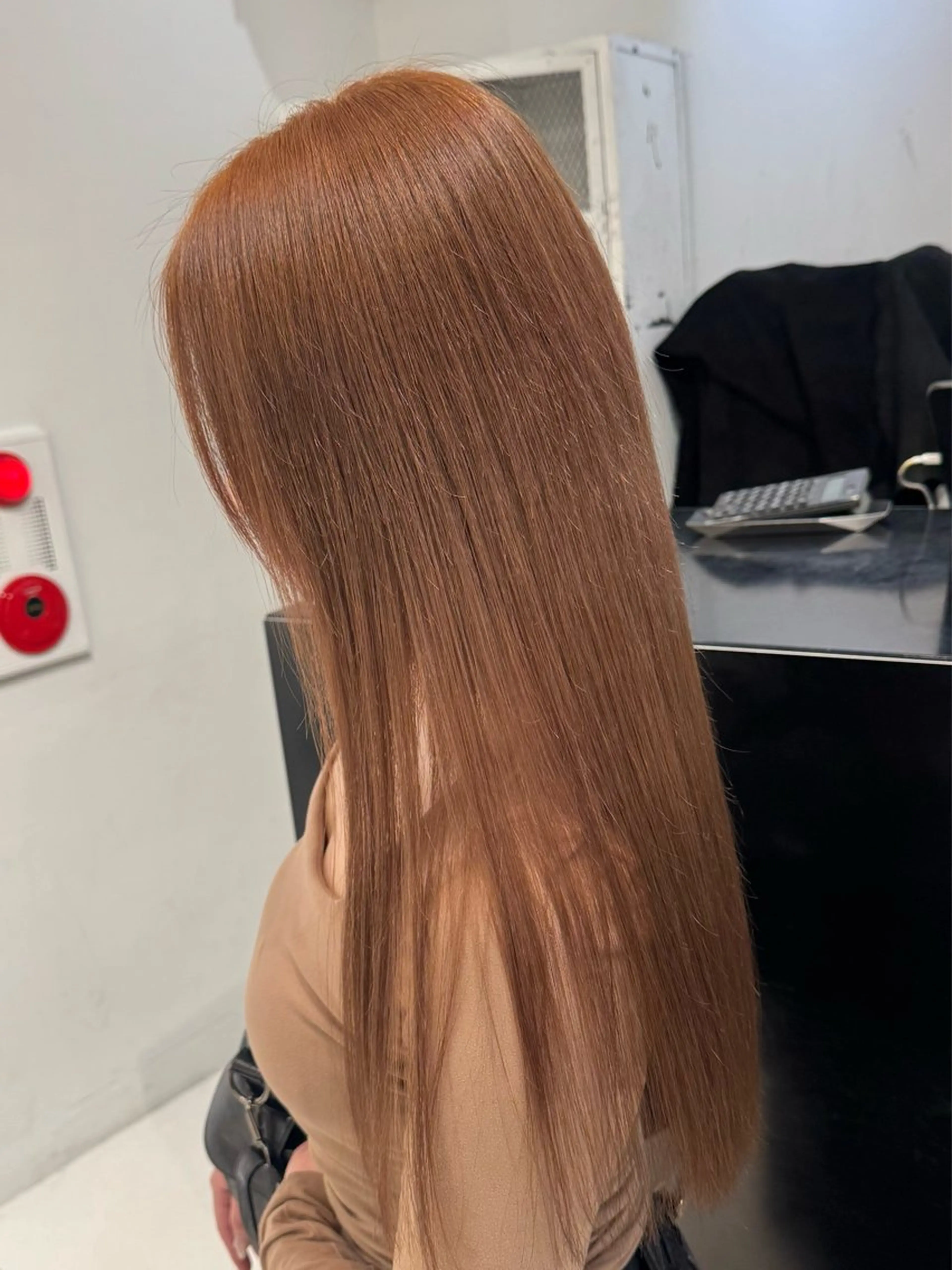 ロング カラー ヘアカラー 原宿 ツヤカラー🫧 ちり🍎のヘアスタイル